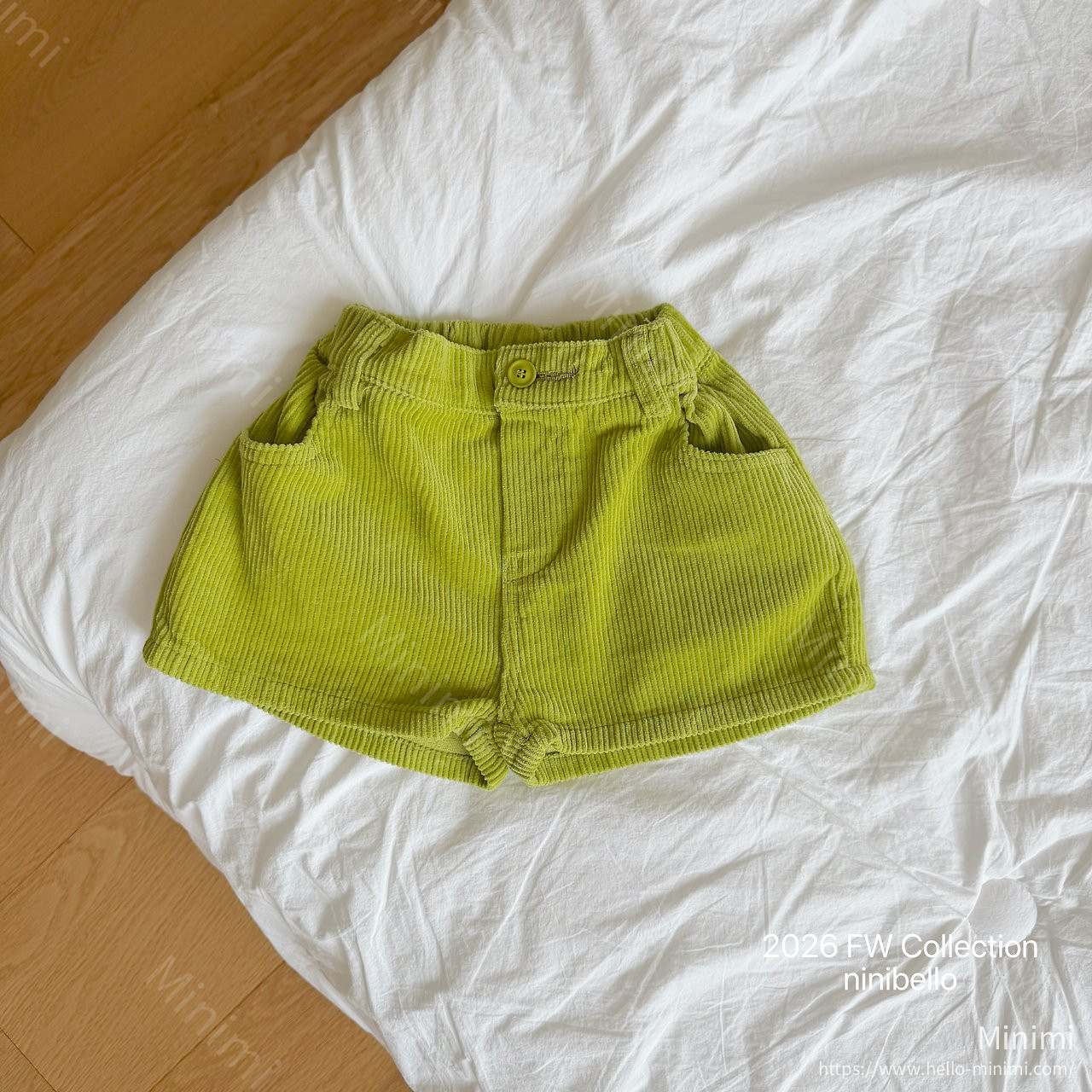 ninibello Peekaboo Corduroy Shorts 細節圖 6