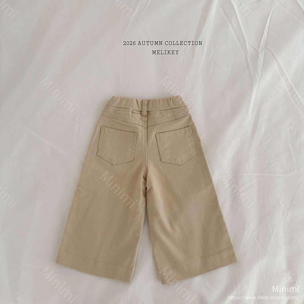 Melikey Cotton 10-length Wide Pants 細節圖 3