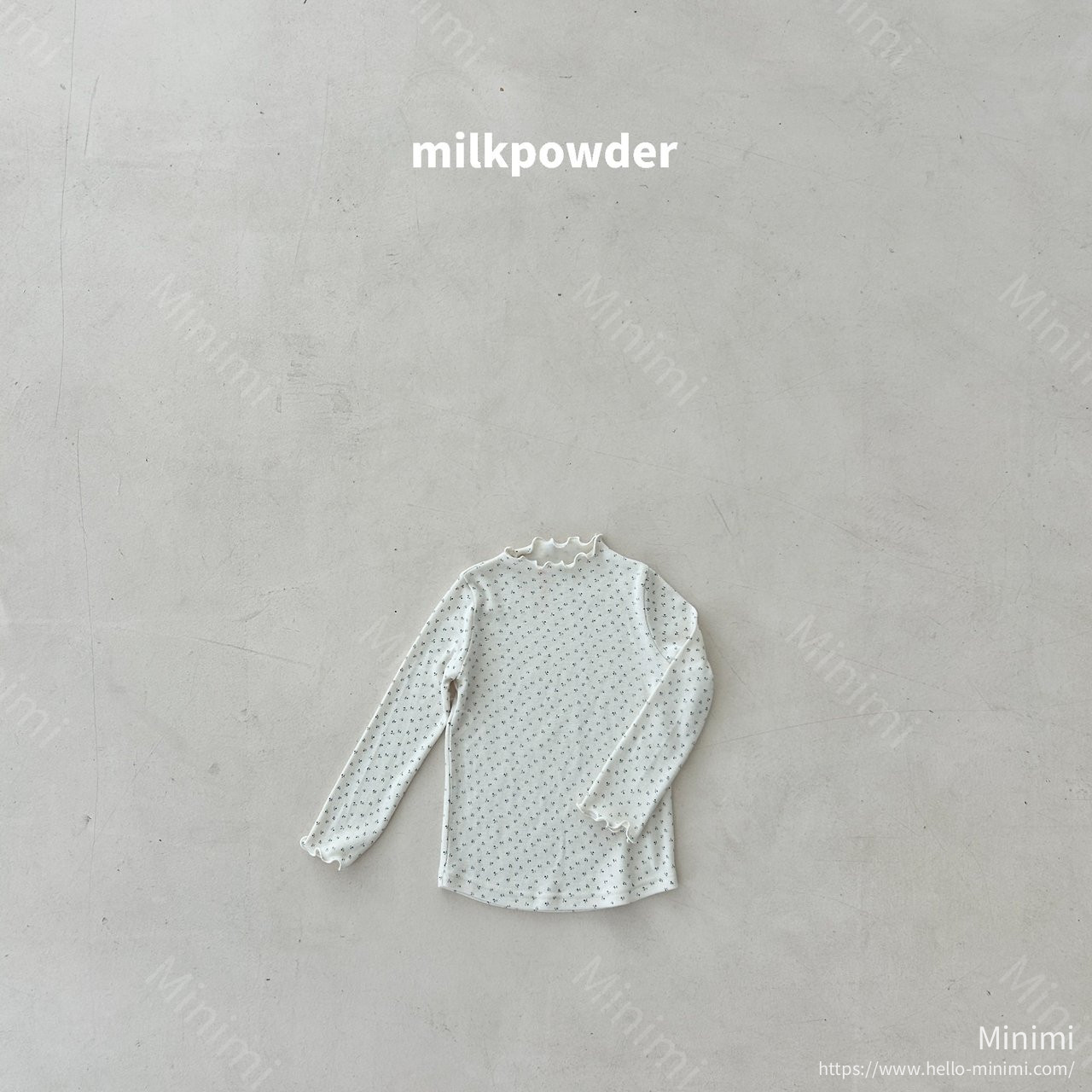 milkpowder Turtleneck Tee 細節圖 5