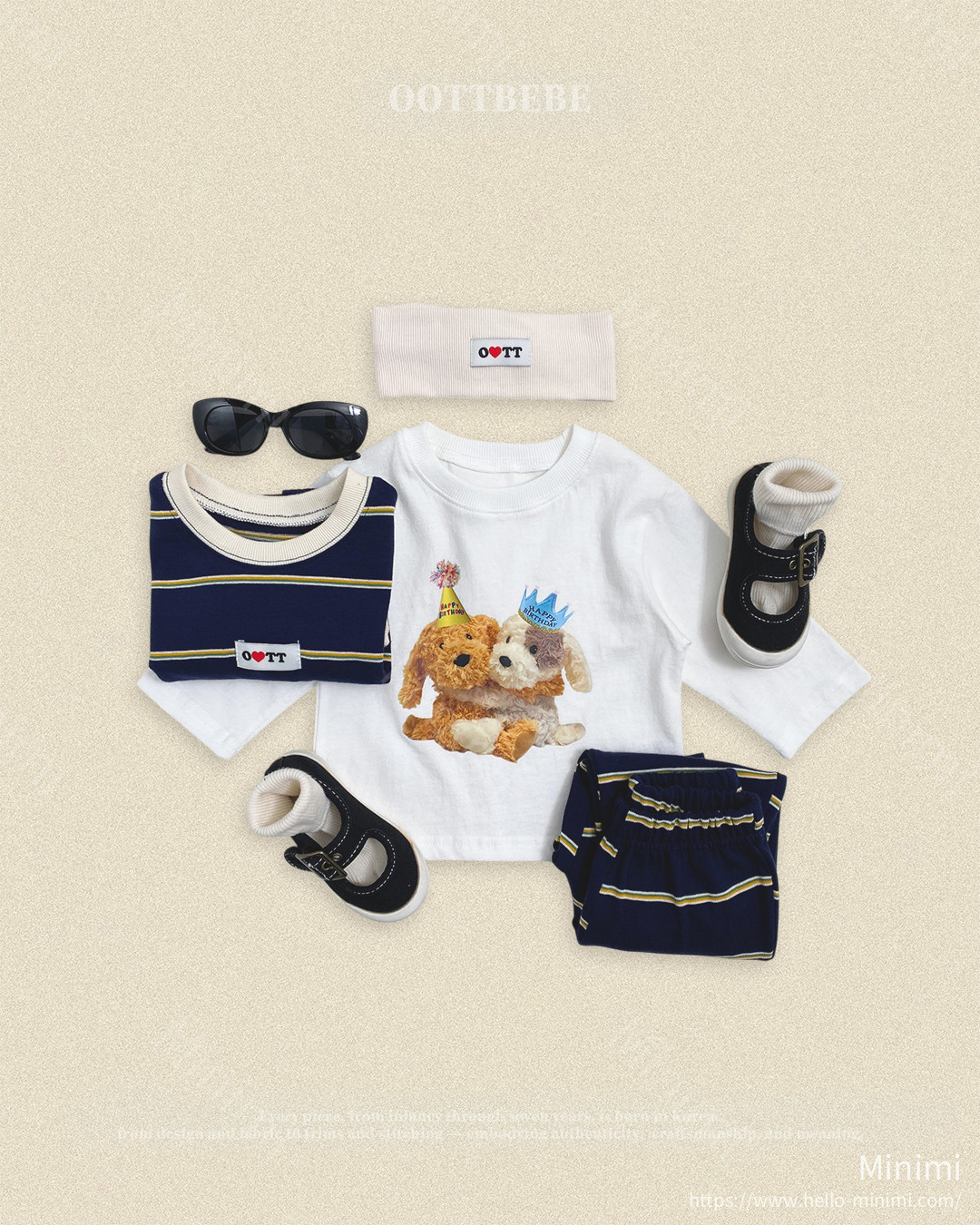 oott bebe Rookie Striped Set 細節圖 10