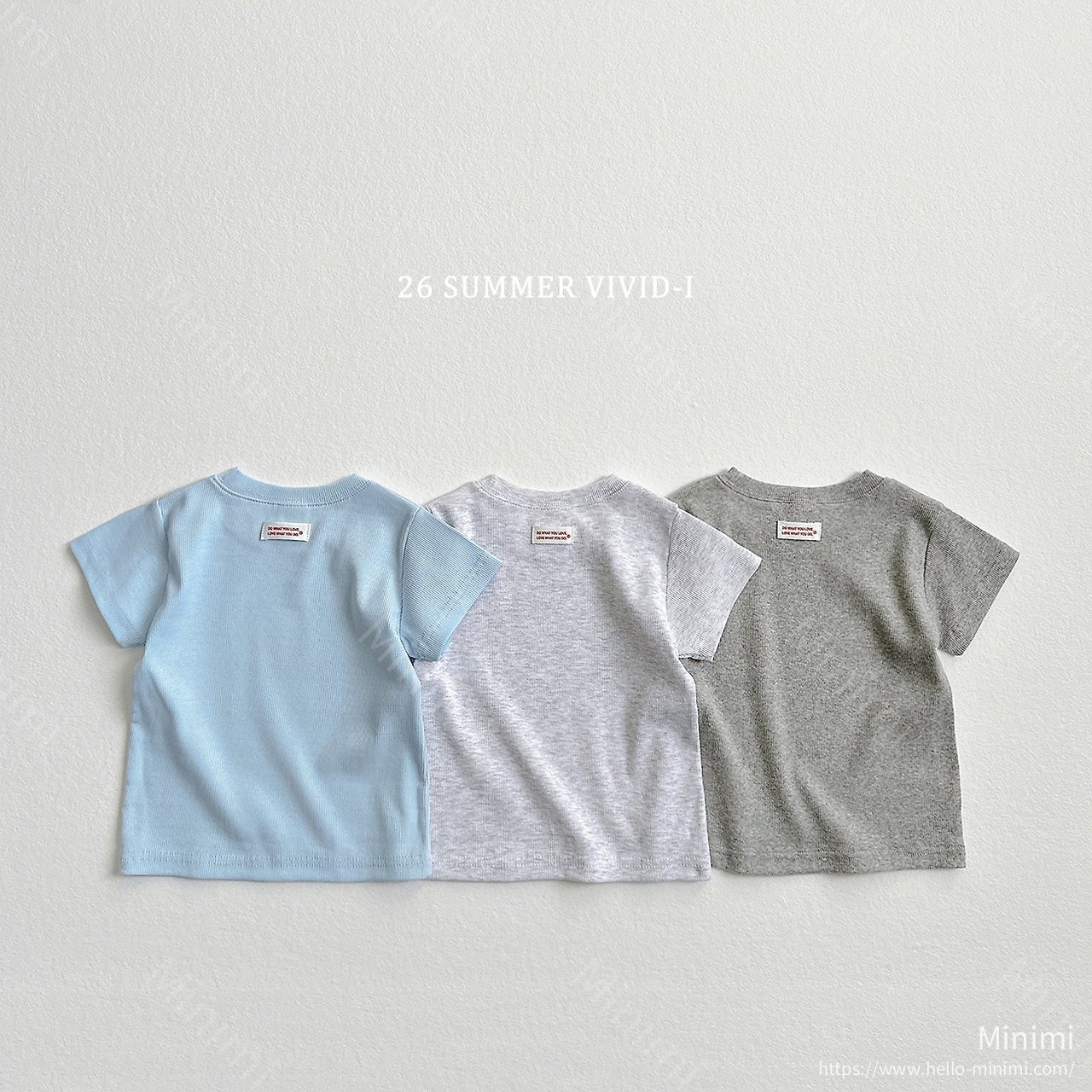 VIVID-I Ribbed Label T-Shirt 細節圖 1