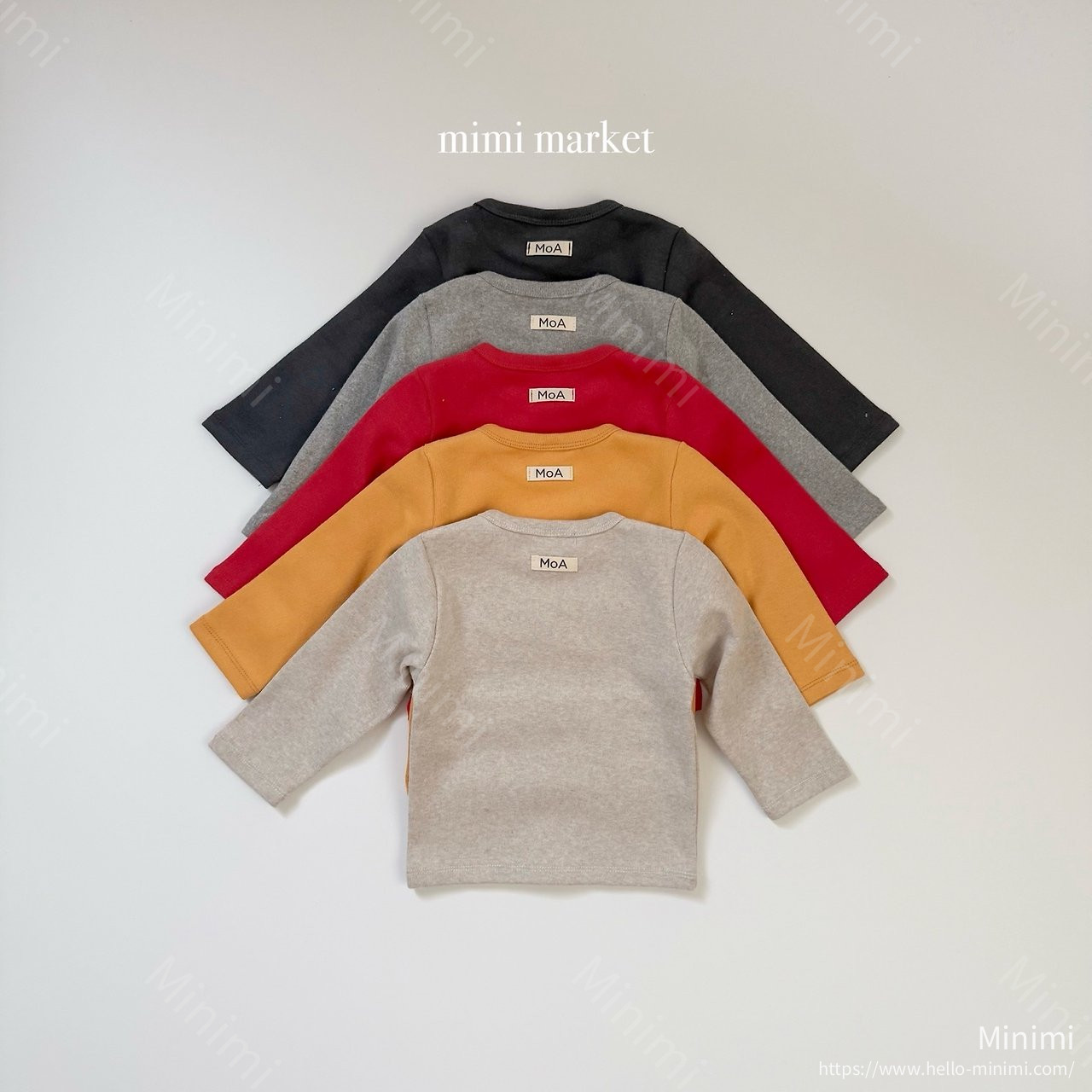 mimi-market Peach Rappa Tee - 韓國童裝代購主圖