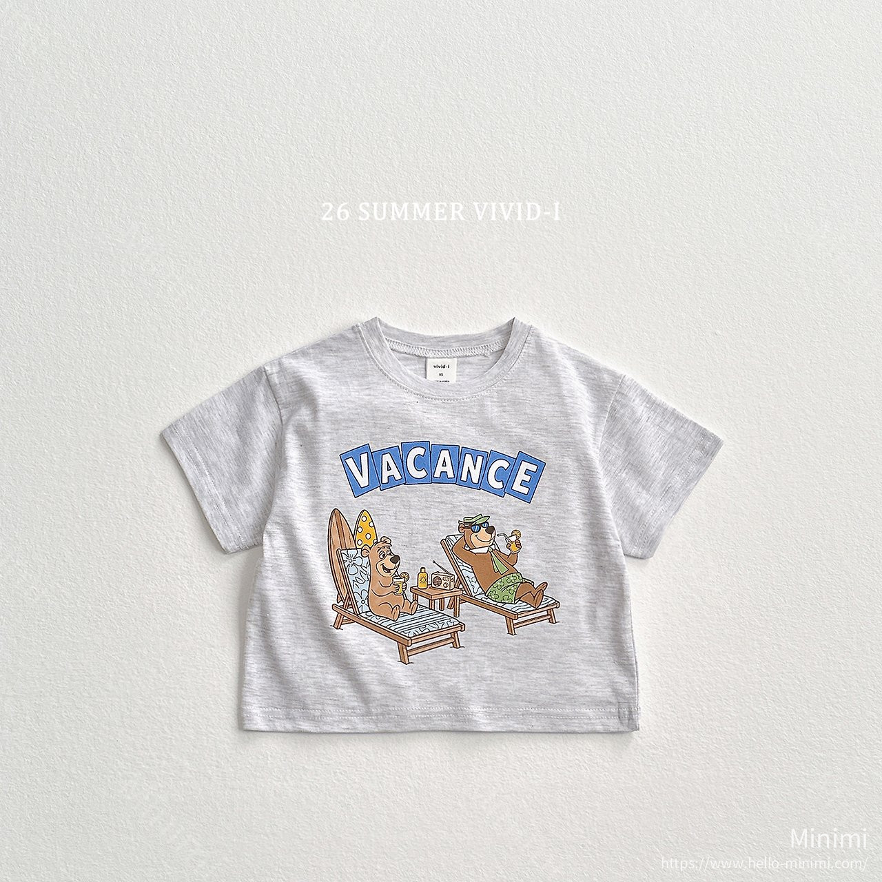 VIVID-I Vacance Bear T-Shirt 細節圖 3