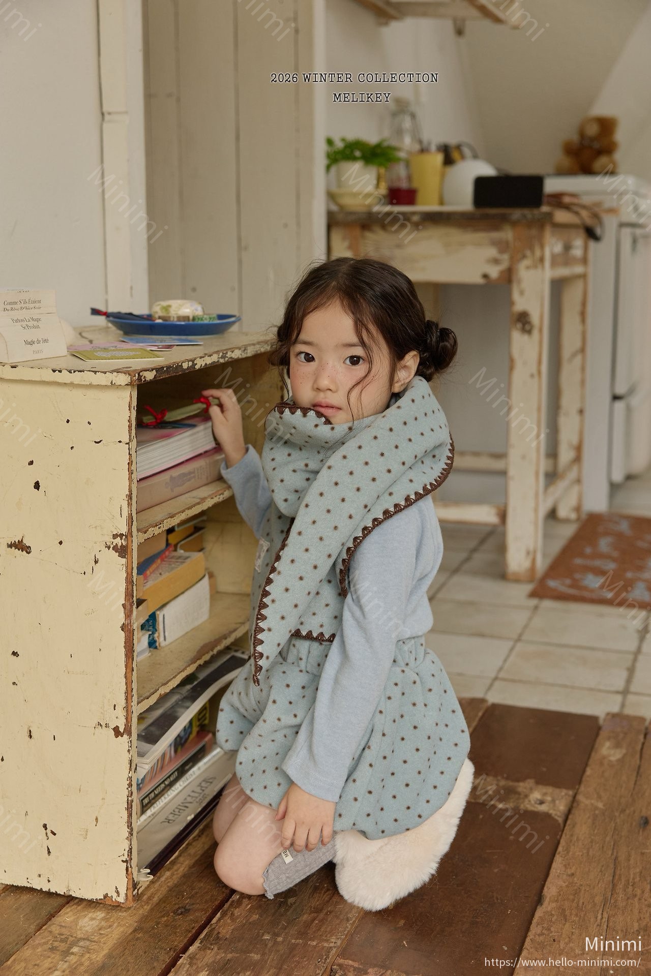Melikey Mellow Dot Muffler 細節圖 5