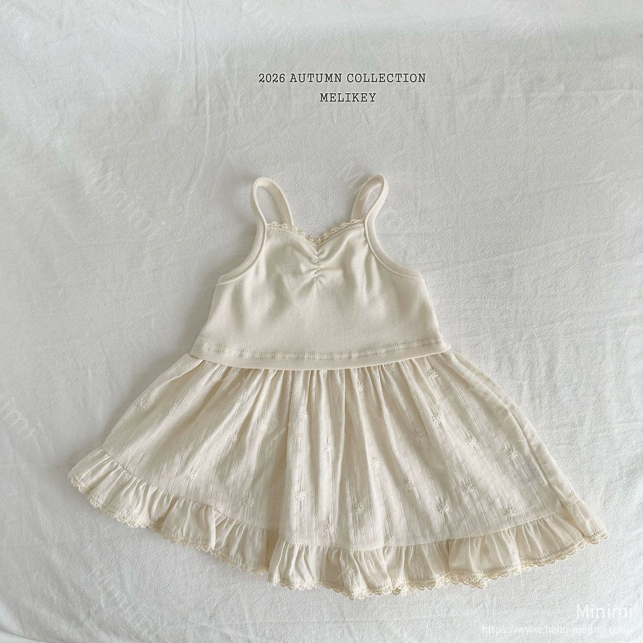 Melikey Ballet Frill Sleeveless Dress 細節圖 3
