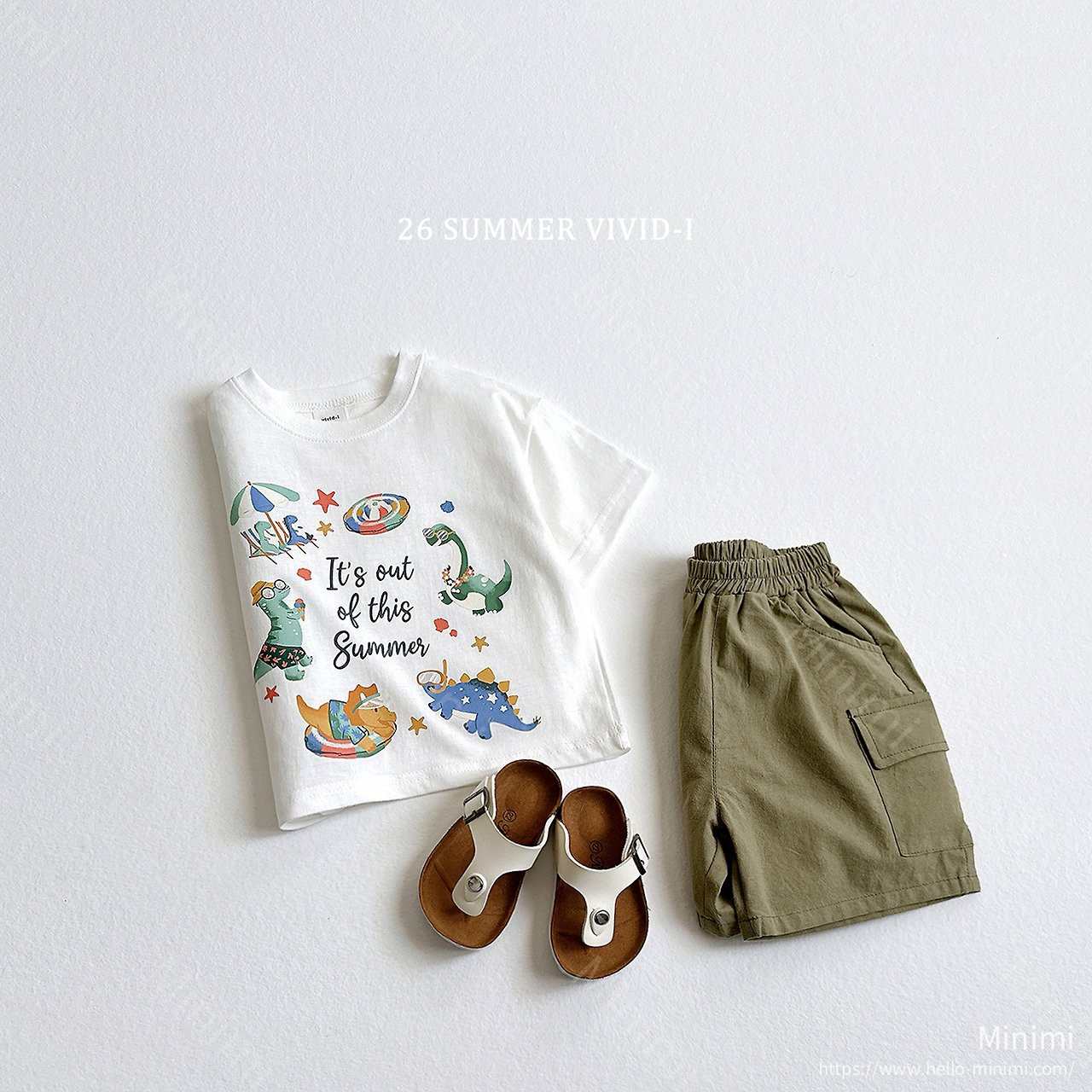 VIVID-I Vacance Dinosaur T-Shirt 細節圖 7