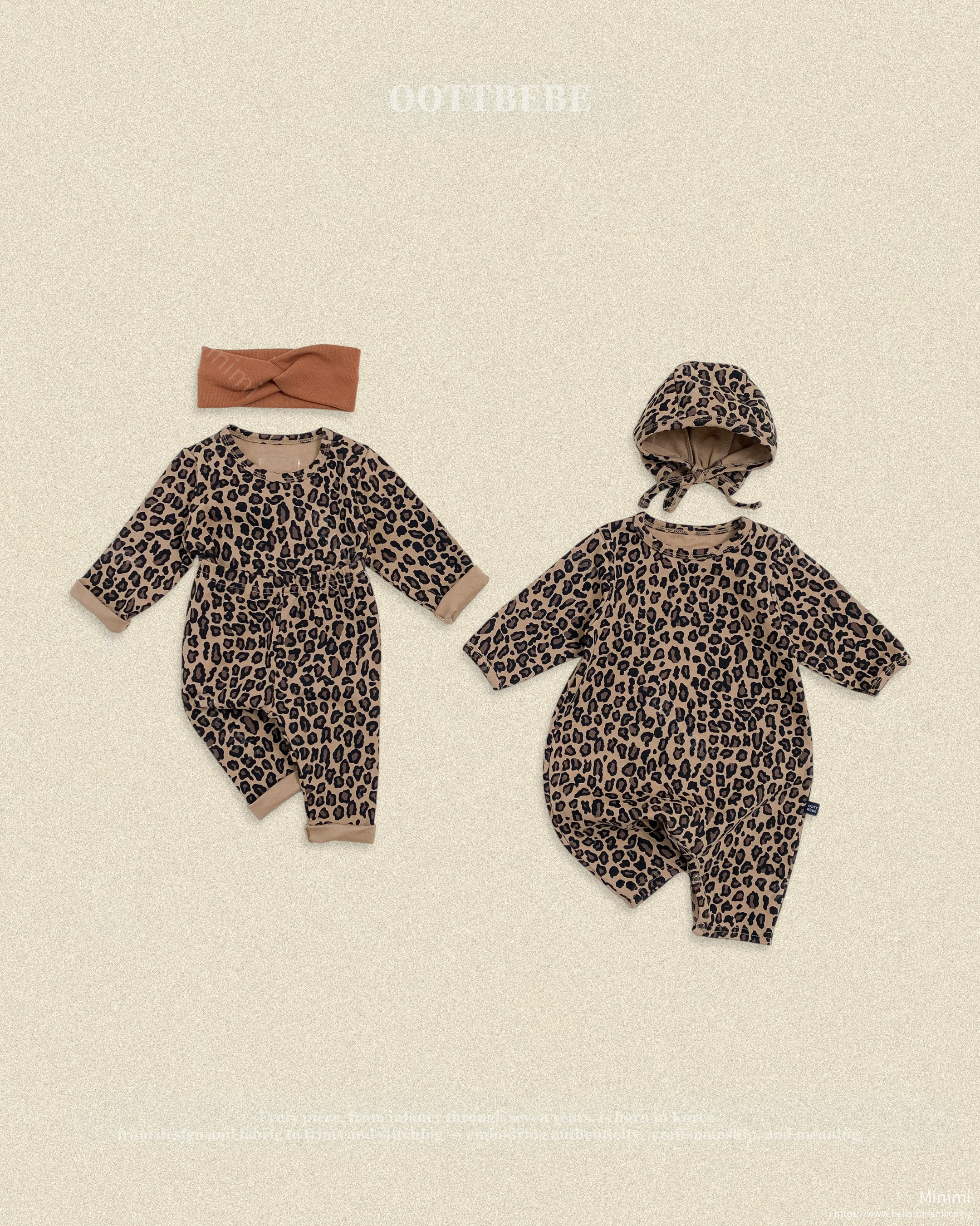 oott bebe Little Leopard Loungewear 細節圖 12