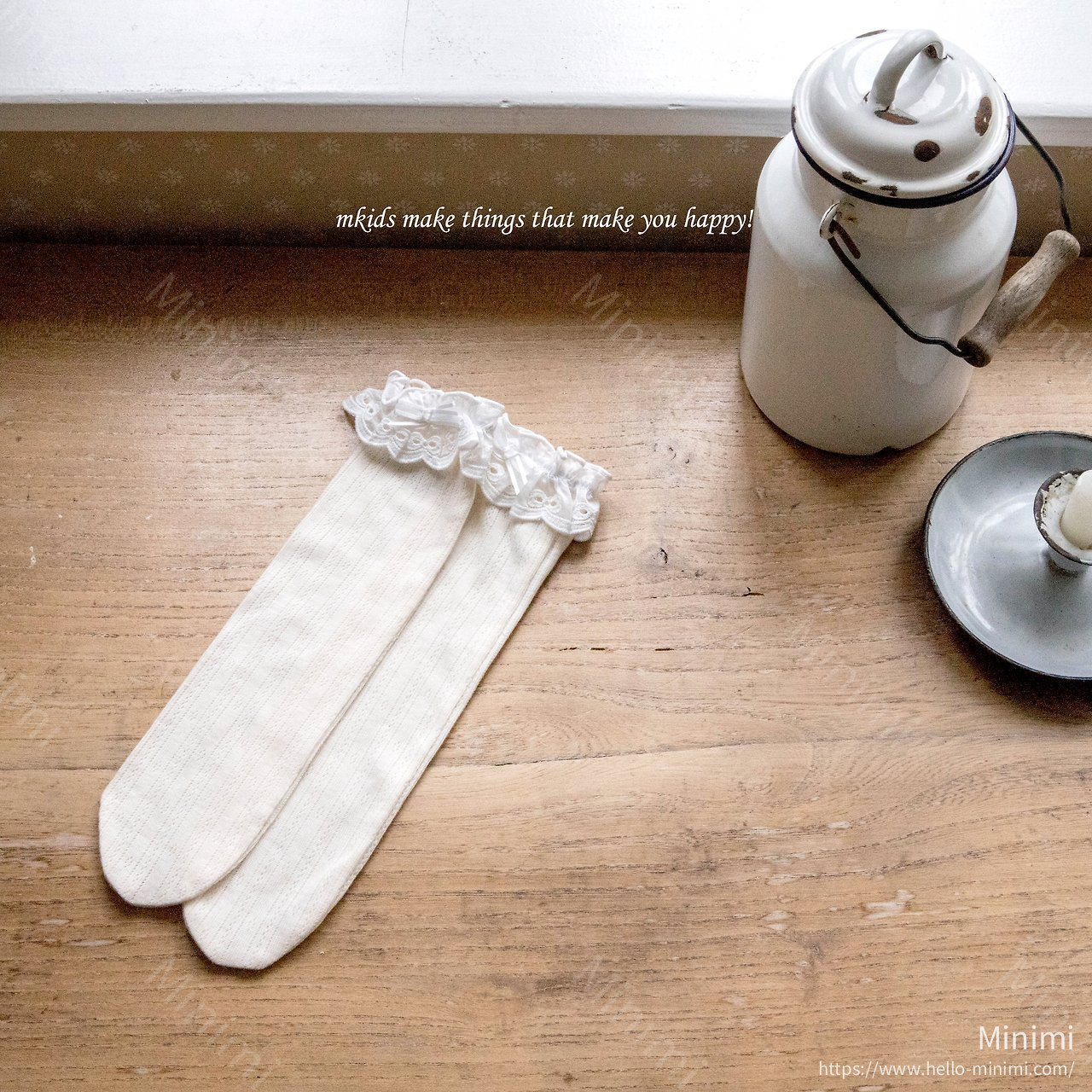 mkids Flo Lace Socks - 韓國童裝代購主圖