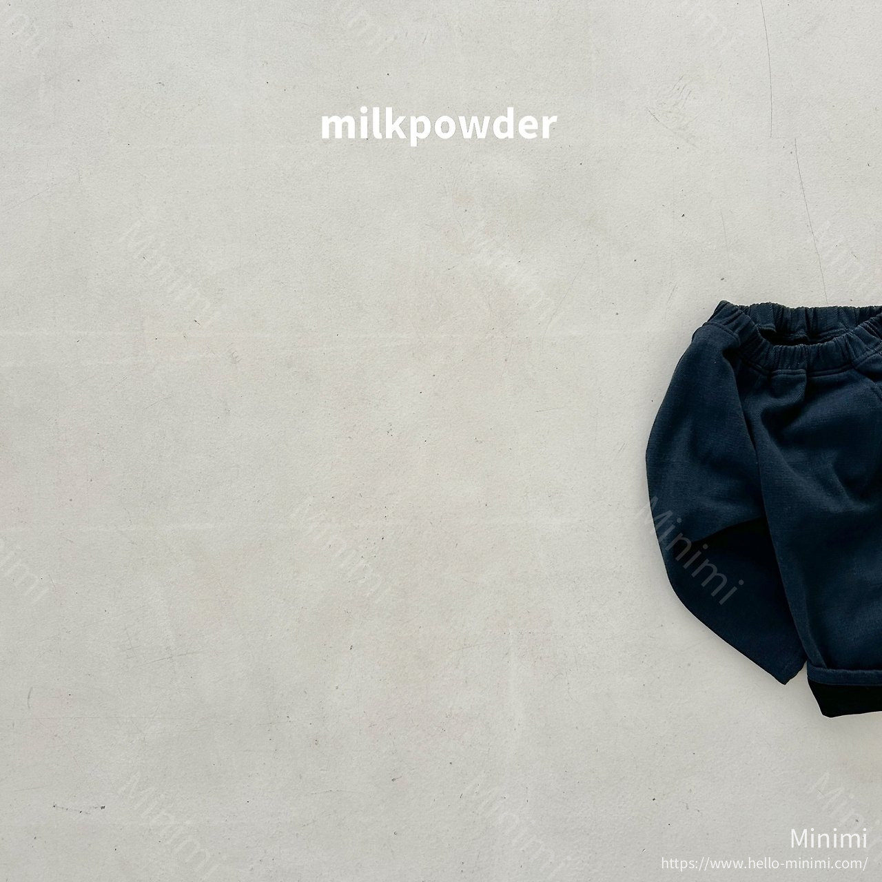 milkpowder Velvet Denim Pants 細節圖 2