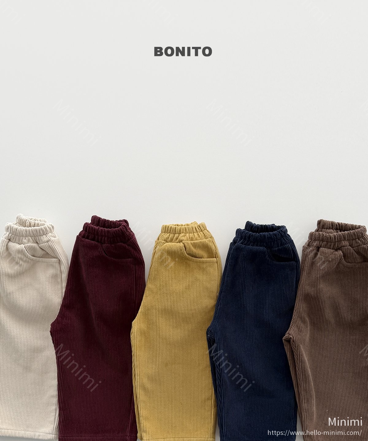 BONITO Corduroy Brushed Pants 細節圖 1