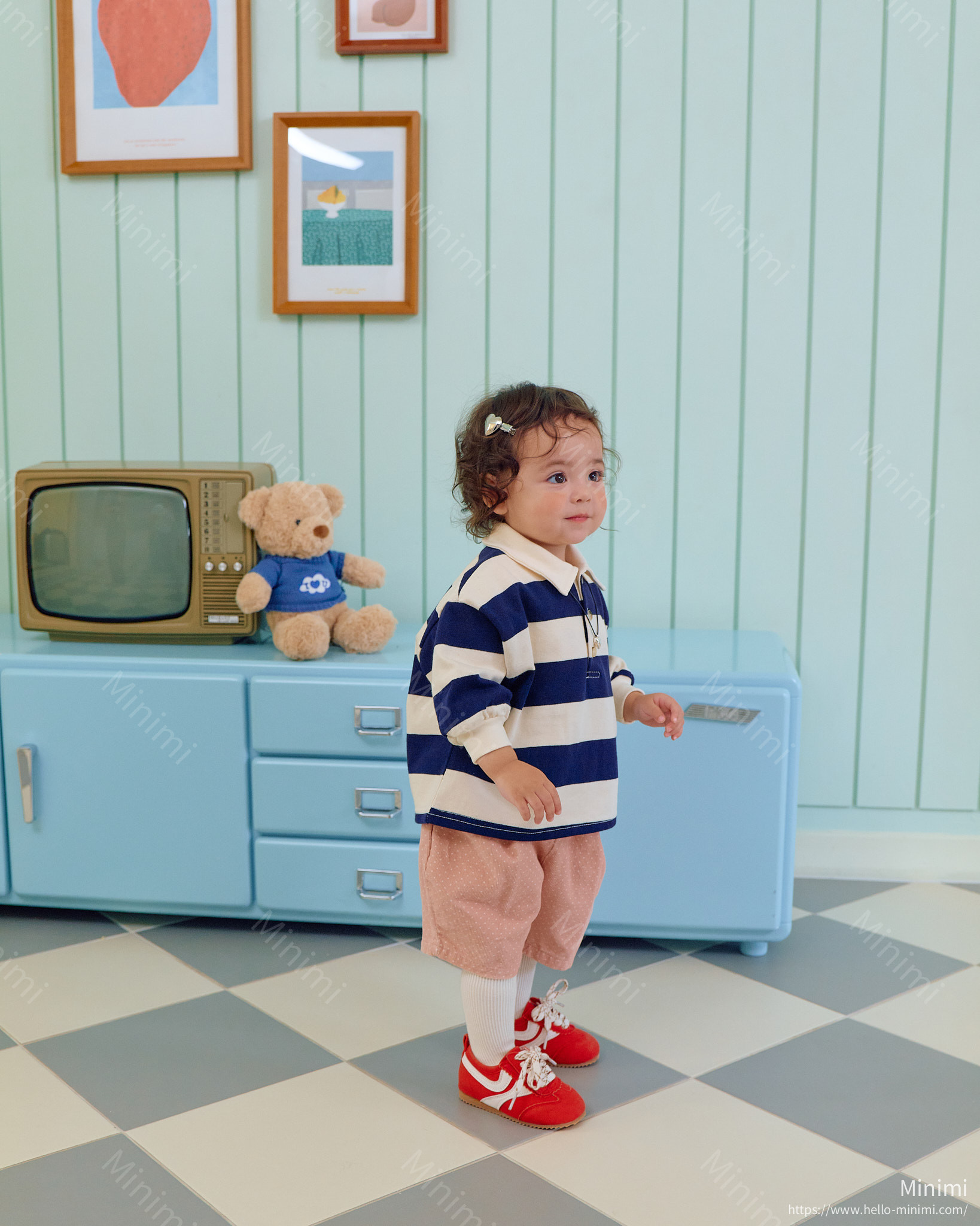 oott bebe Play Rugby Collar T-shirt 細節圖 31