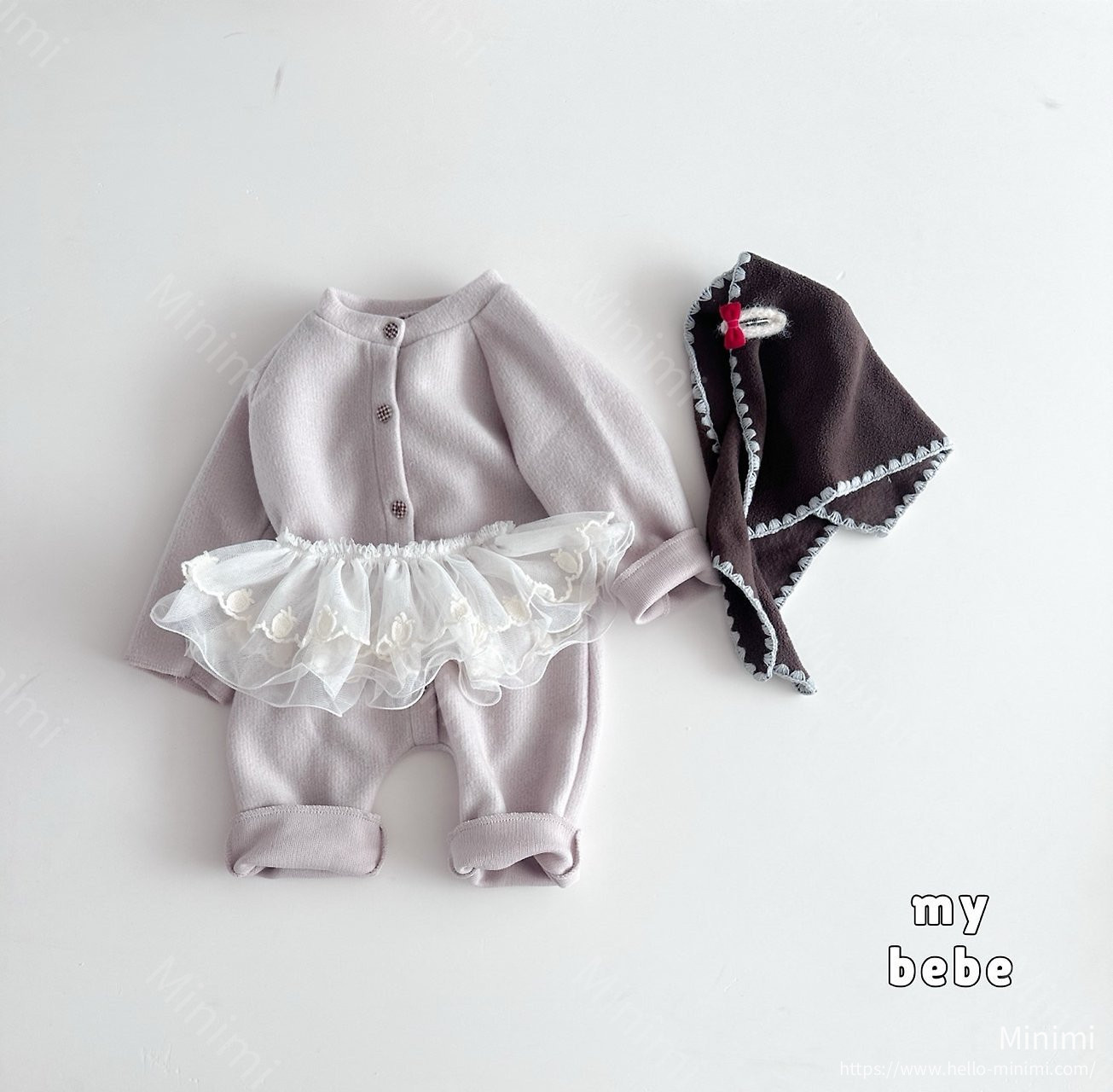 my_bébé Winter Button Suit 細節圖 8