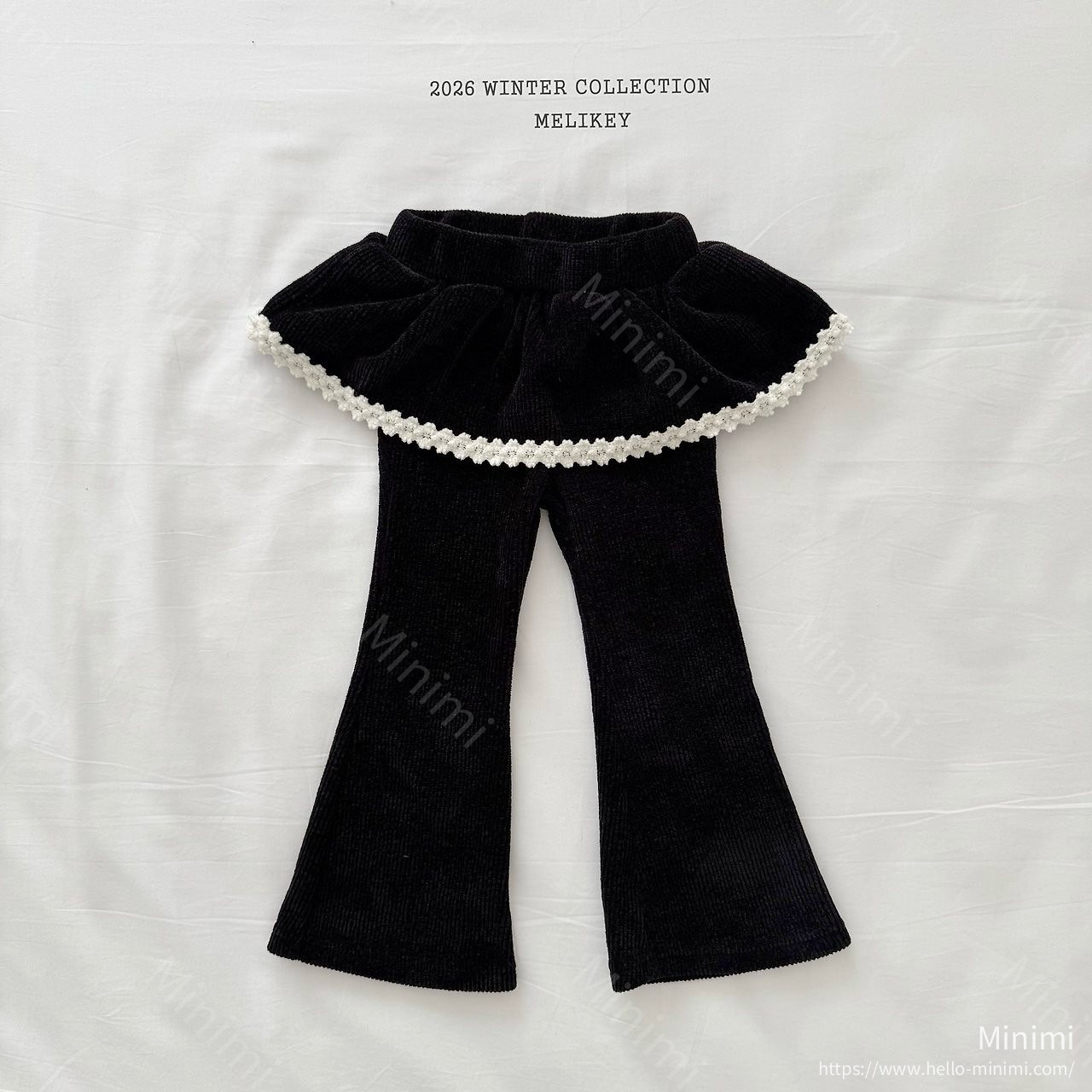 Melikey Frill Velour Bootcut 細節圖 27
