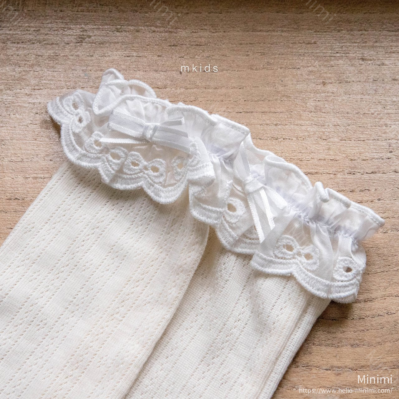mkids Flo Lace Socks 細節圖 1