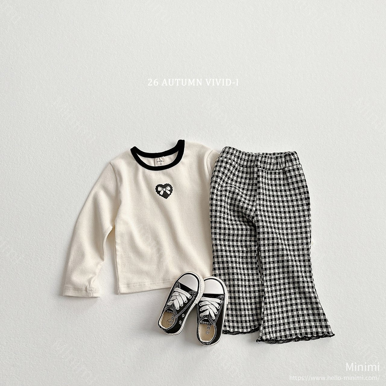 VIVID-I Ribbon Heart Span T-shirt 細節圖 9