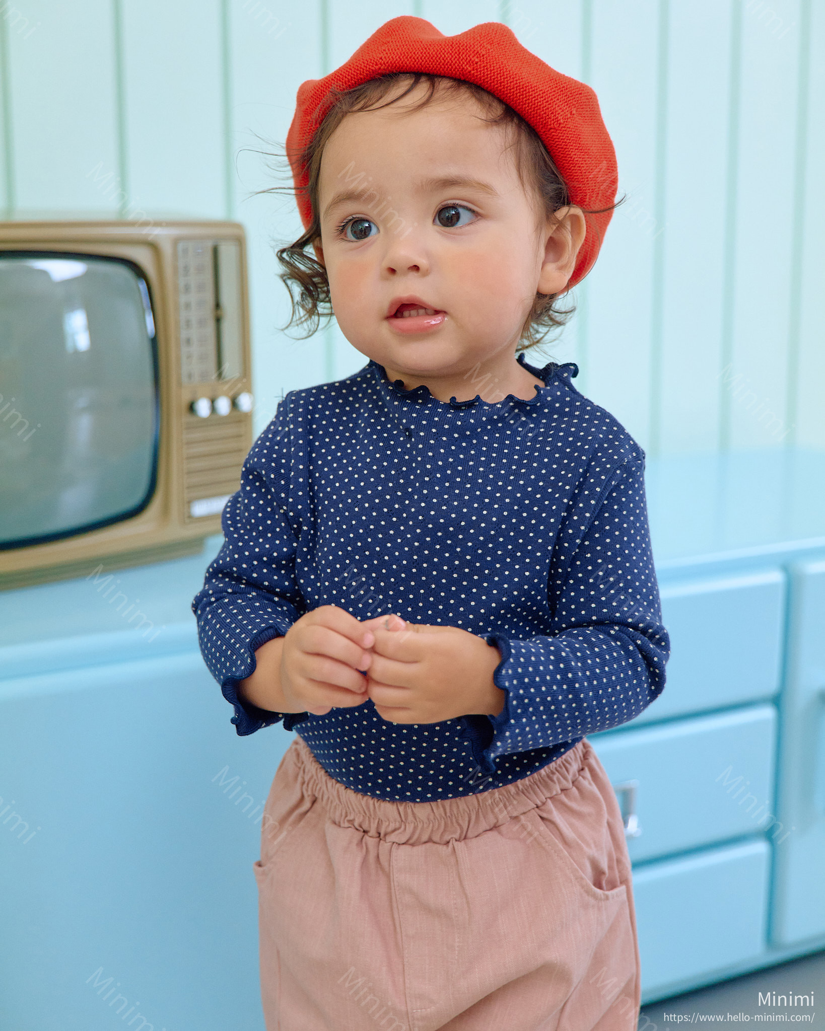 oott bebe Dot Ruffle T-shirt 細節圖 17