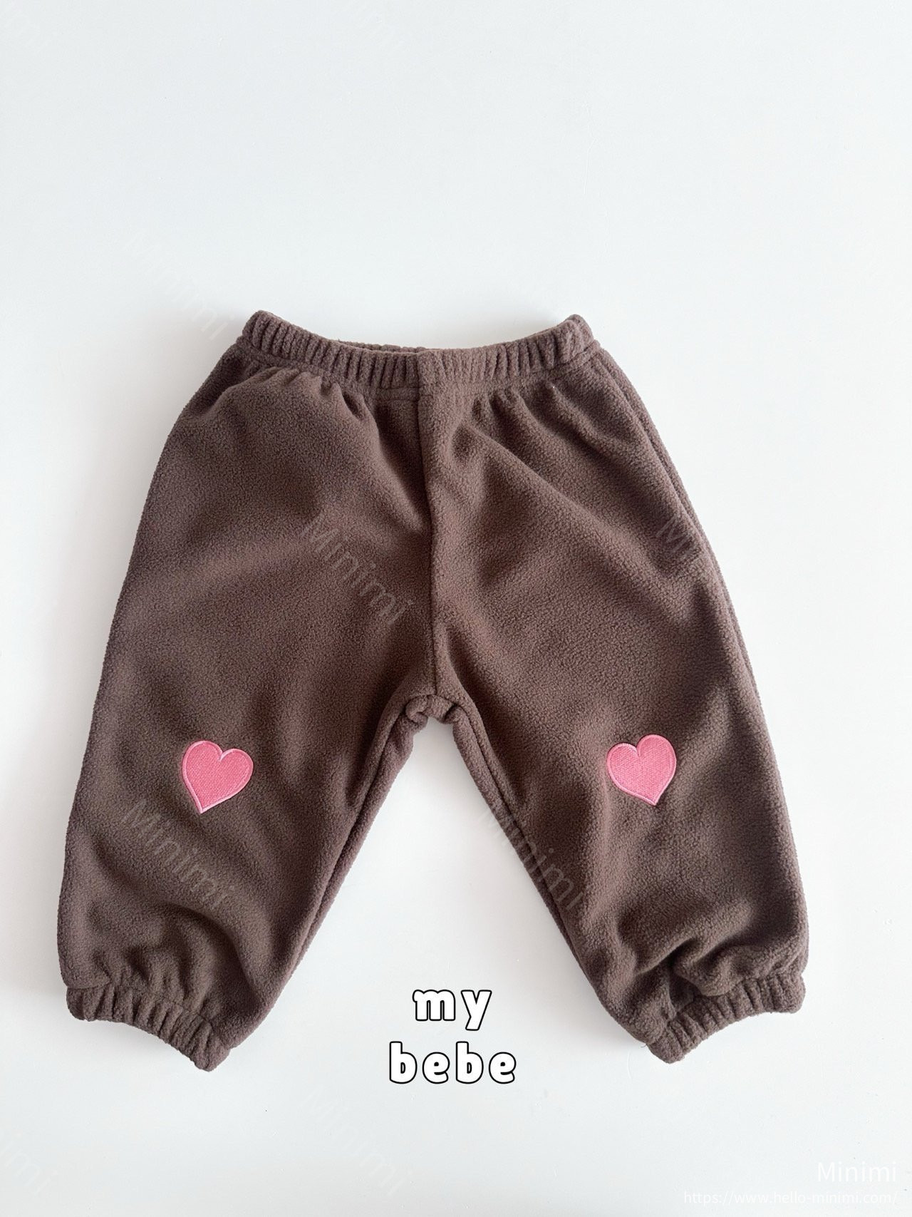 my_bébé Heart Fleece Pants 細節圖 5