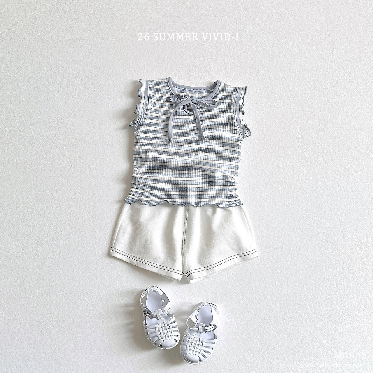 VIVID-I Span Denim Shorts 細節圖 5