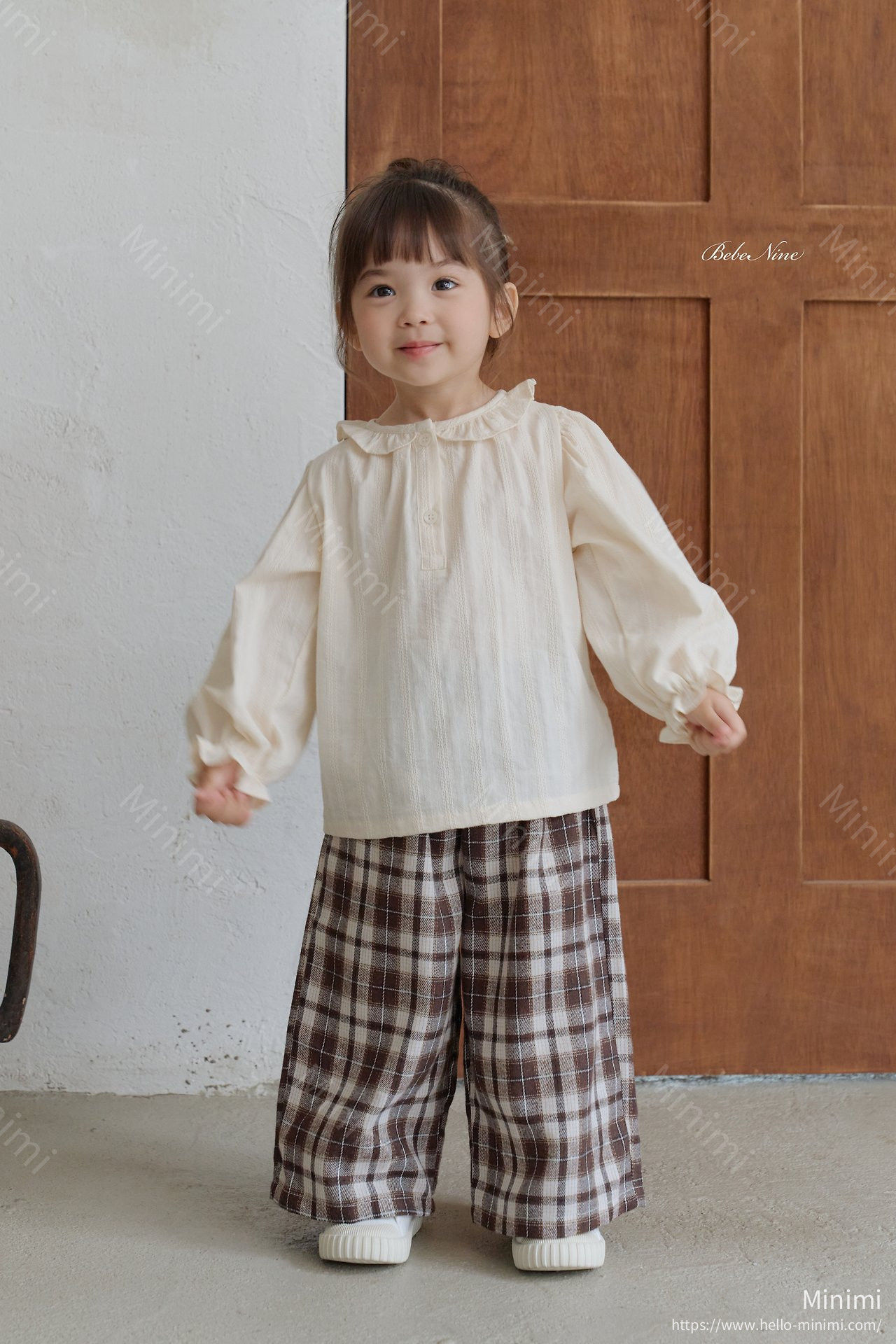 bebe nine Teddy Loose Pants 細節圖 3