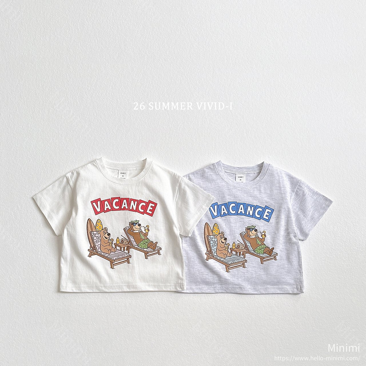 VIVID-I Vacance Bear T-Shirt 細節圖 1