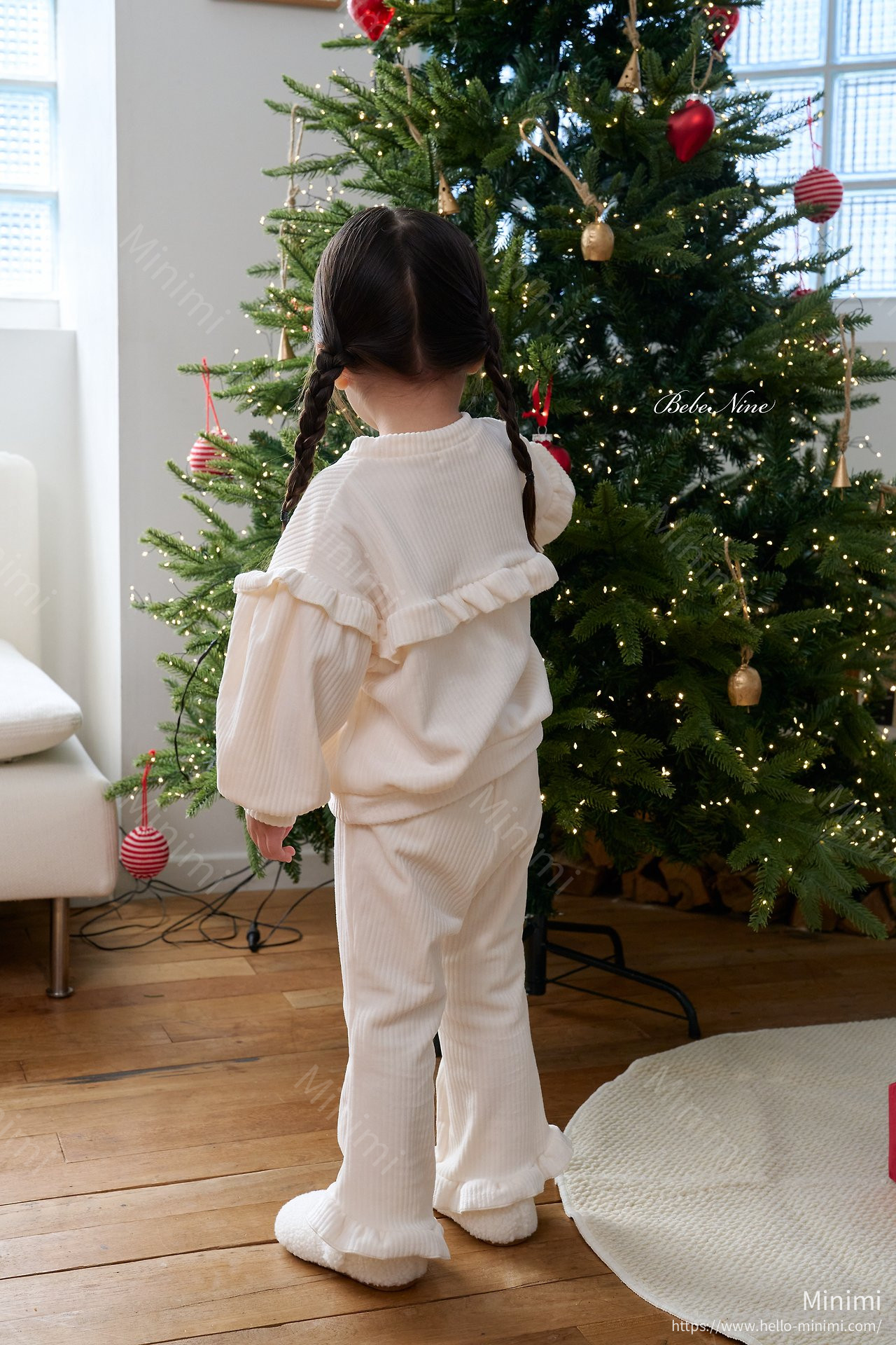 bebe nine Janie Frill Set 細節圖 13