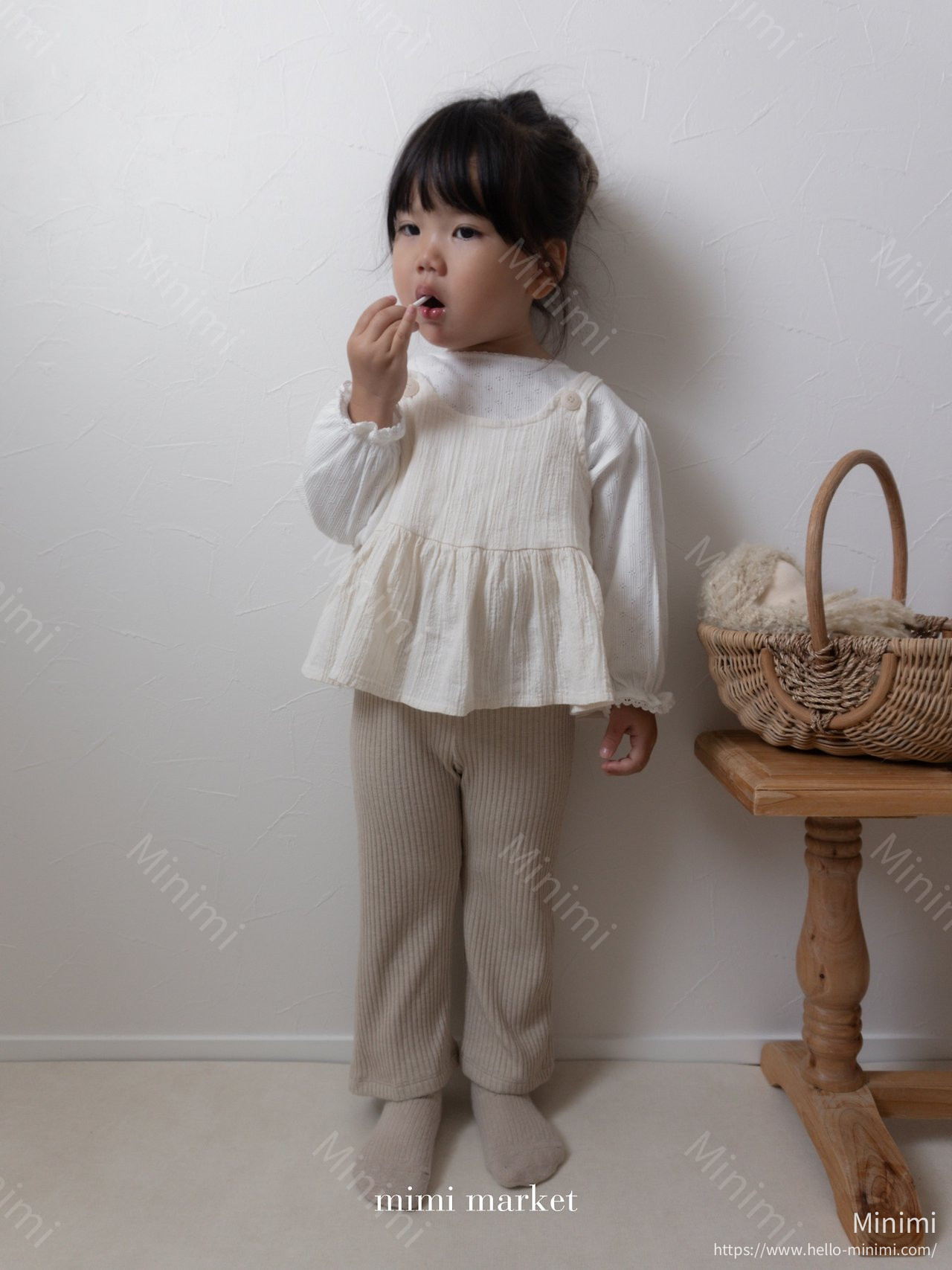 mimi-market Vest Blouse 細節圖 3