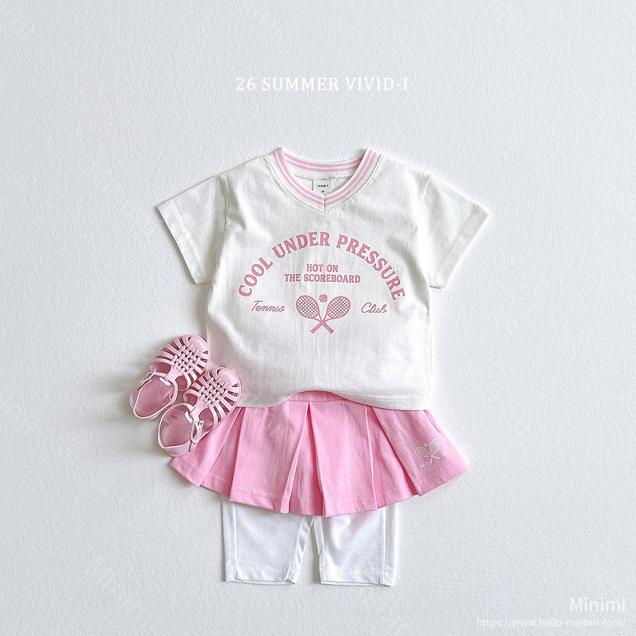 VIVID-I V-Neck Tennis Set 細節圖 4