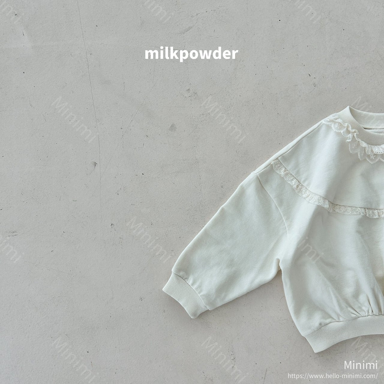 milkpowder Olive Sweatshirt 細節圖 10