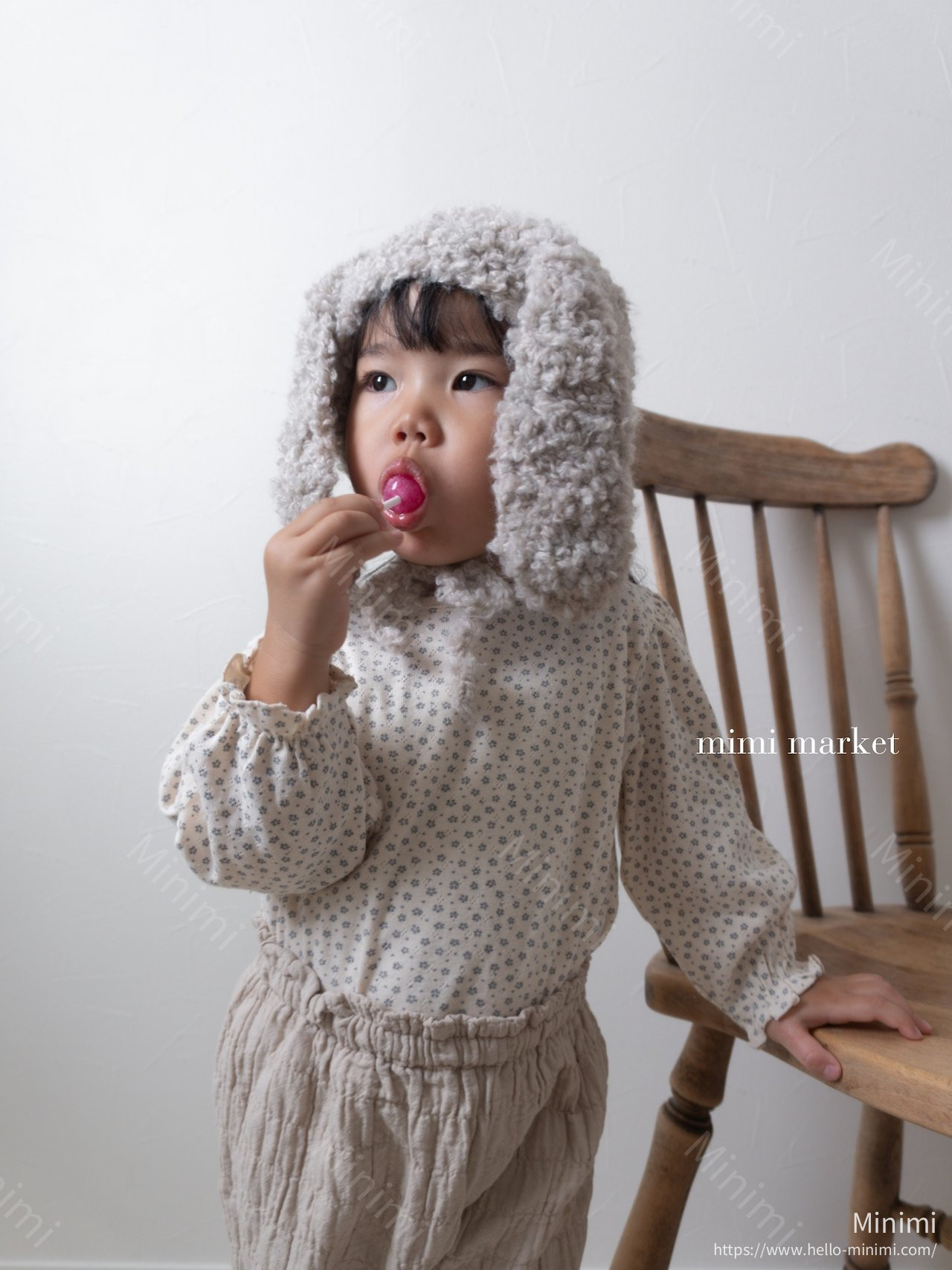 mimi-market Pleats Collar T-shirt 細節圖 5