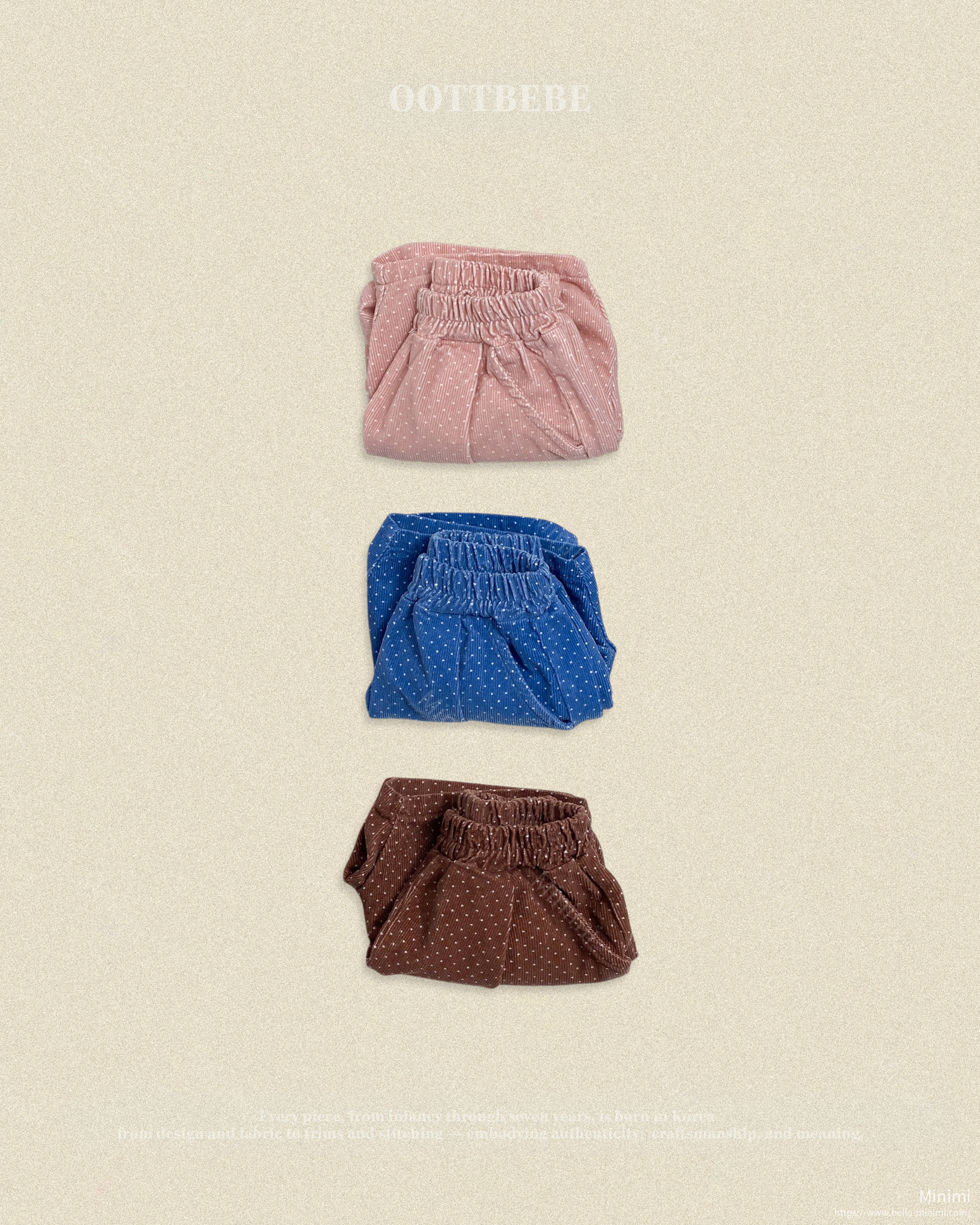 oott bebe Petite Dot Pants (Knee-length Bloomers) 細節圖 15