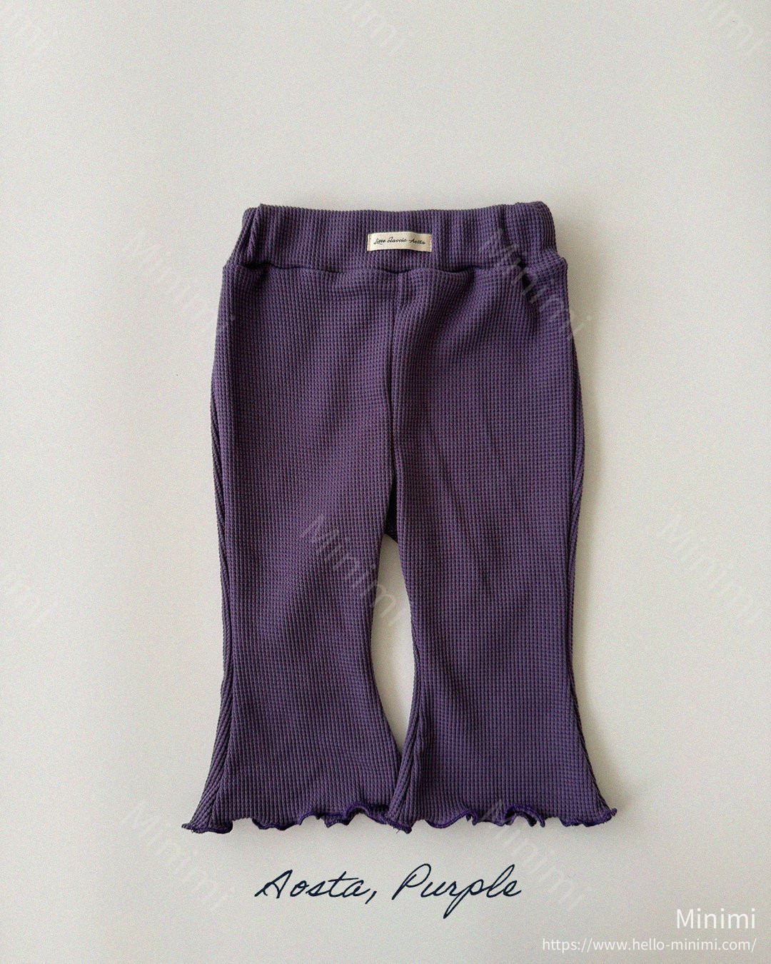 Aosta atelier Jelly Waffle Pants 細節圖 31