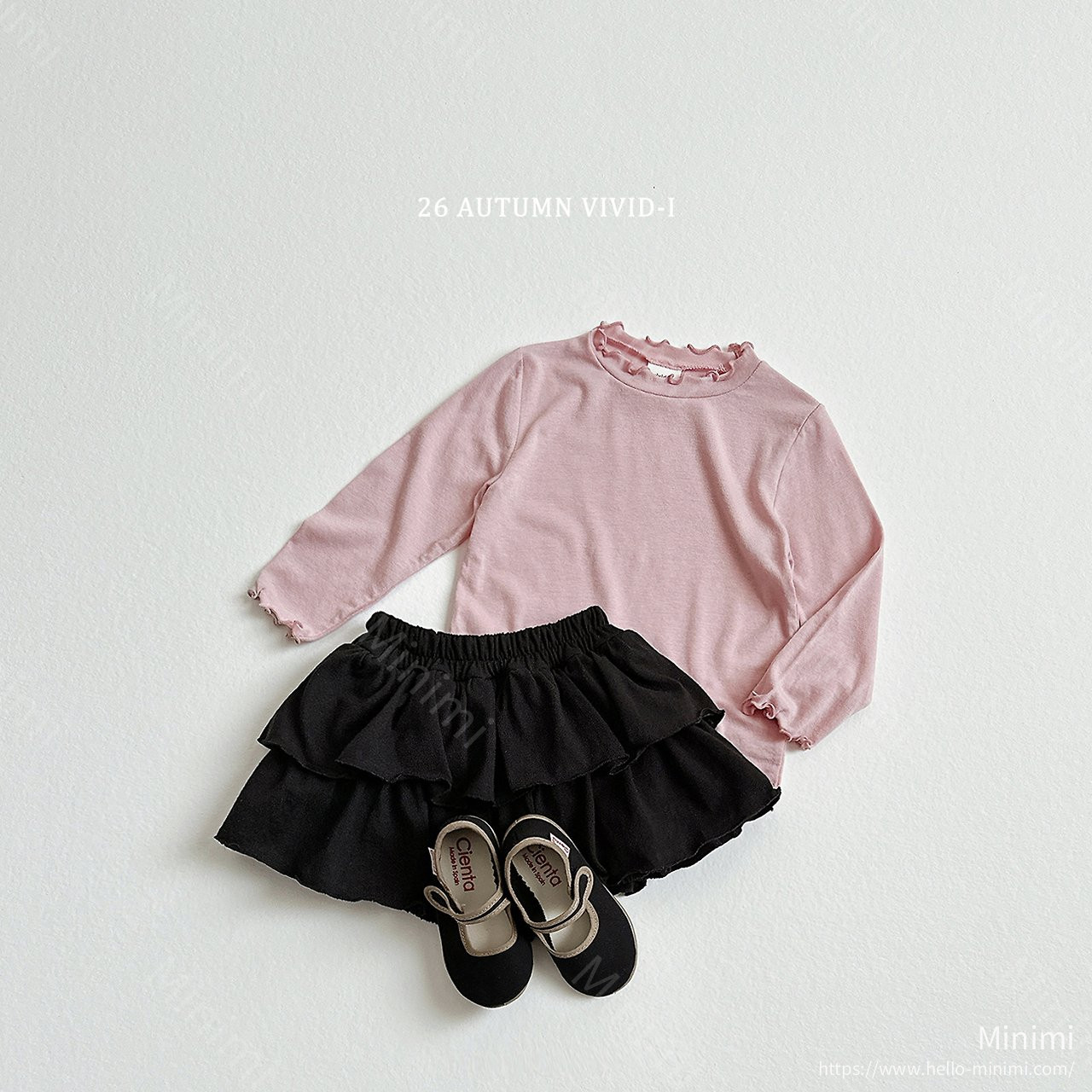 VIVID-I Soft Gauze Ruffle T-shirt 細節圖 8
