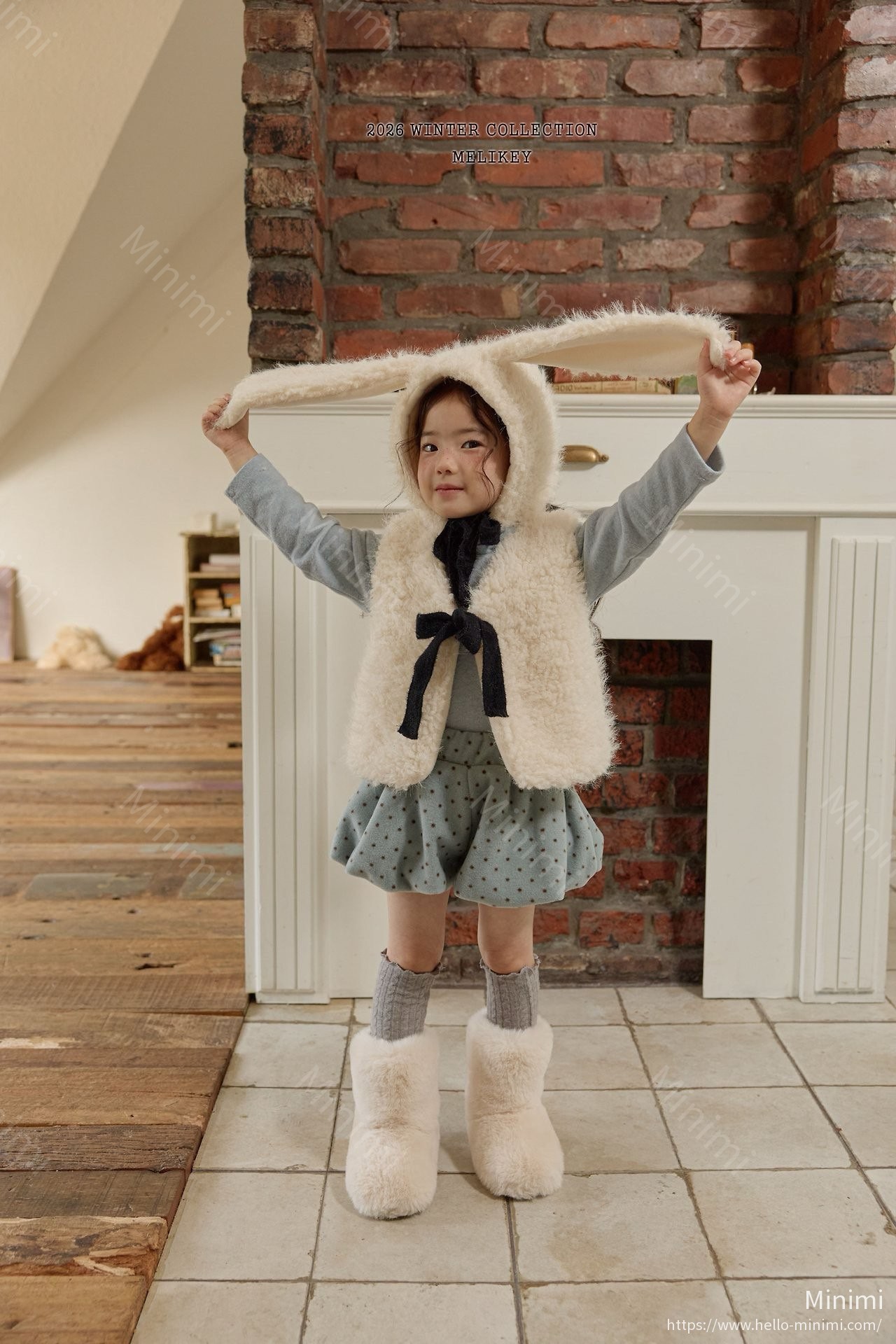 Melikey Rabbit Fur Hat 細節圖 10