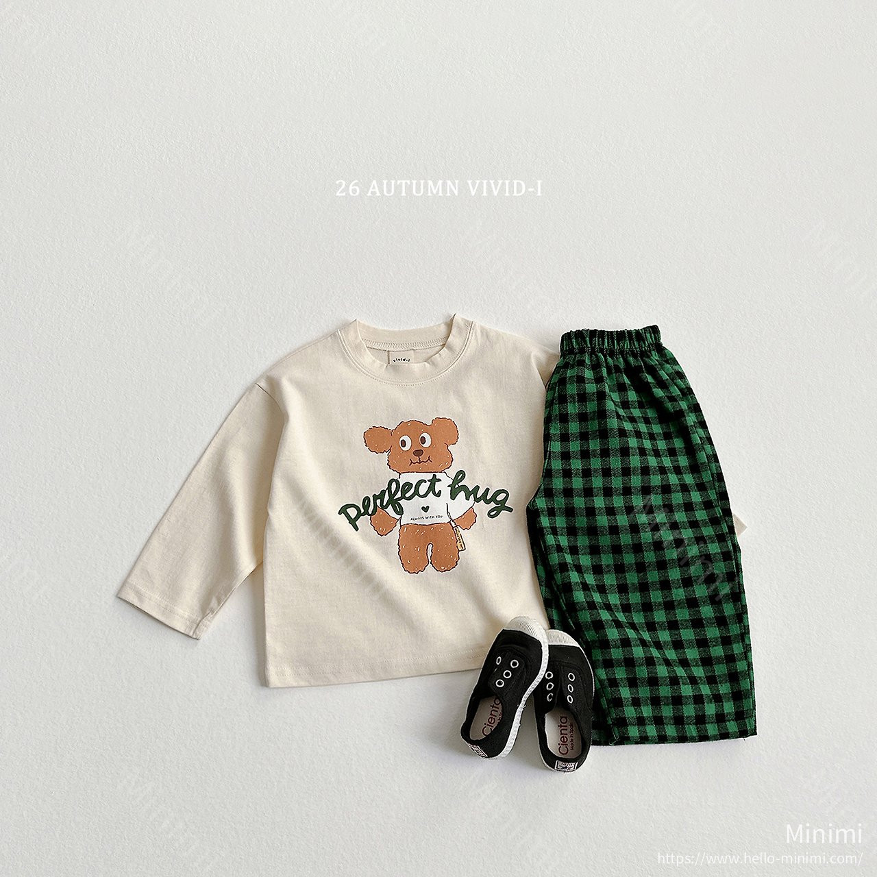 VIVID-I Hug Bear Check Set 細節圖 2