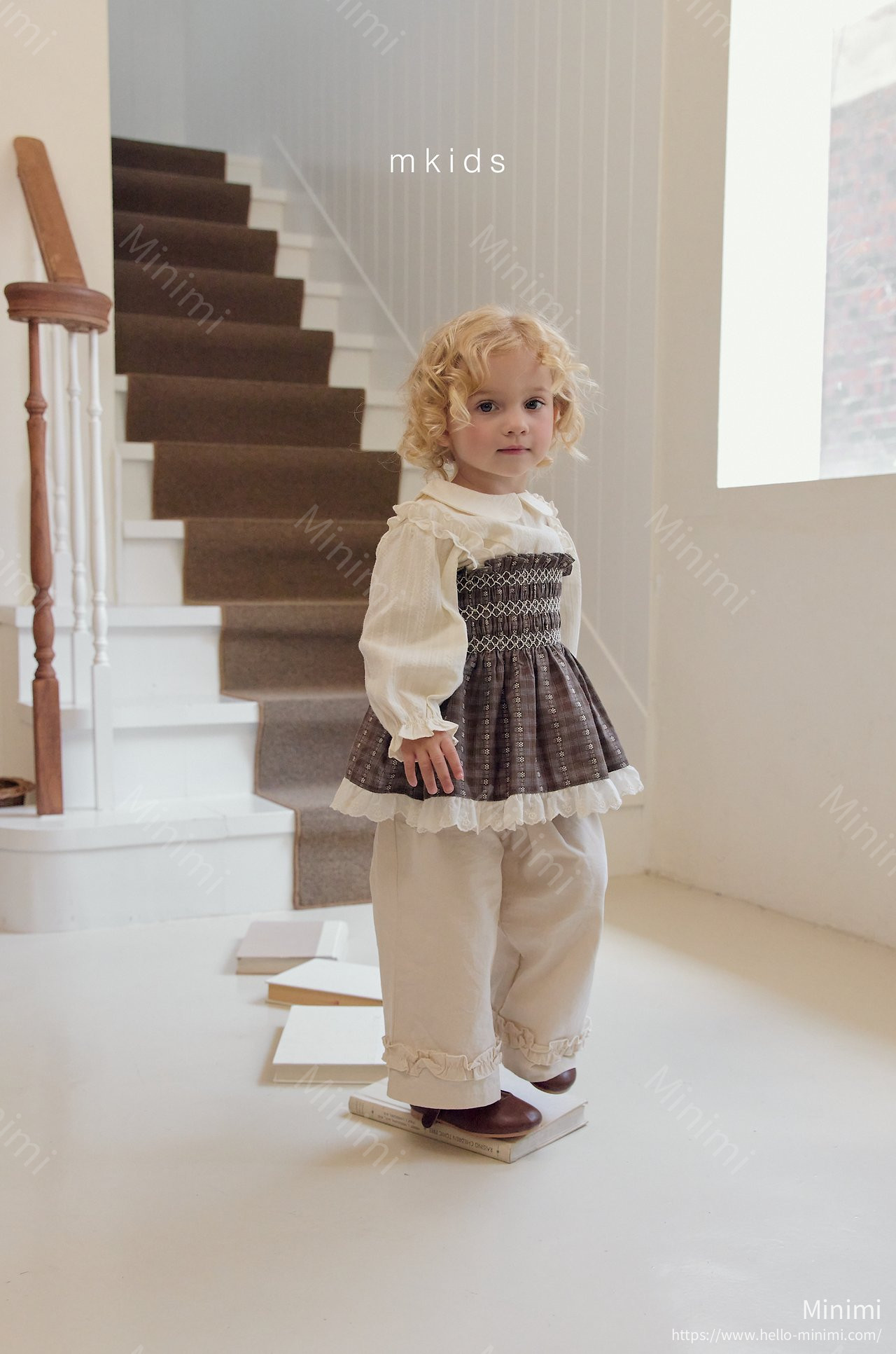 mkids Bell Smock Blouse 細節圖 17
