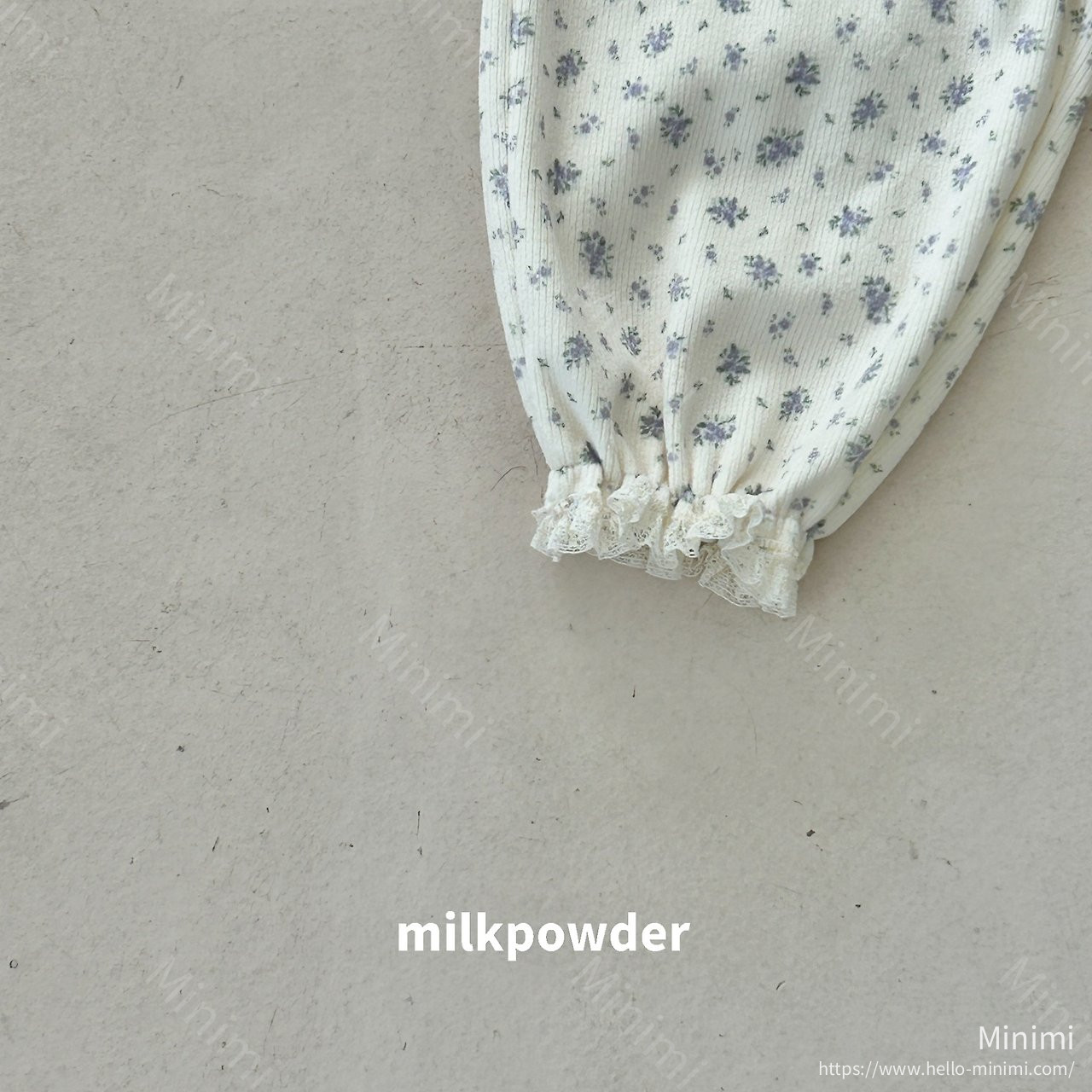 milkpowder Pudding Flower Pants 細節圖 6
