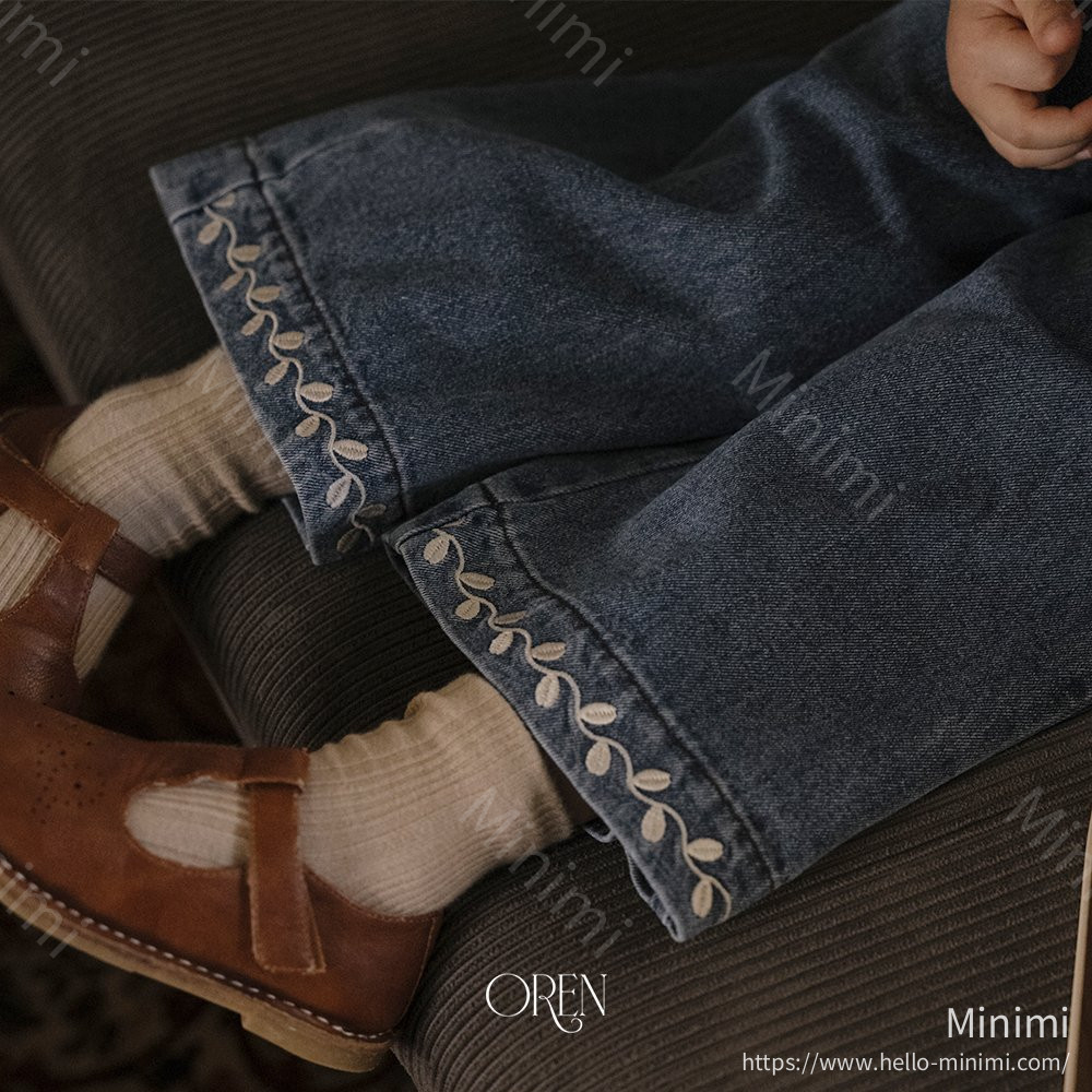 Oren Maple Embroidered Denim Pants 細節圖 6