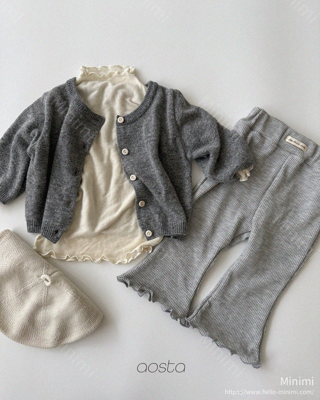 Aosta atelier Jelly Waffle Pants 細節圖 11