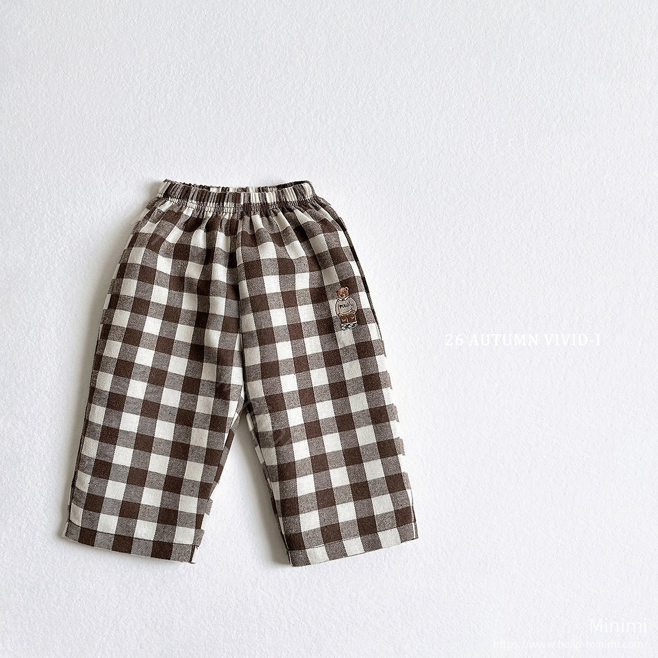 VIVID-I Vivi Bear Check Pants 細節圖 2