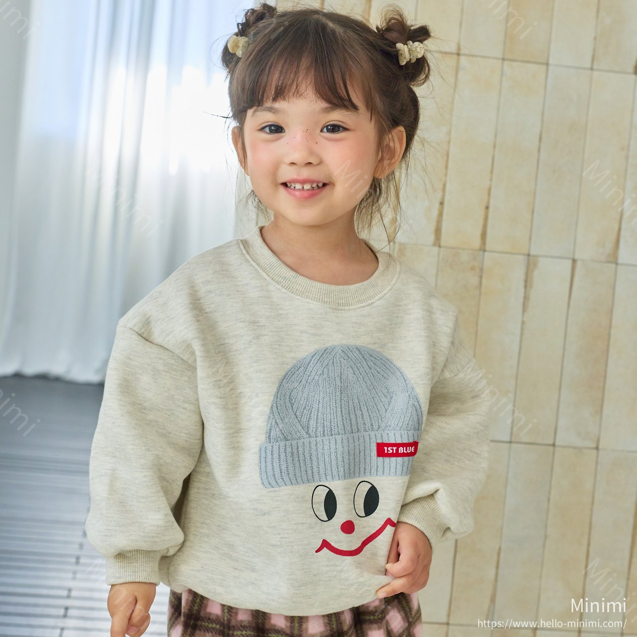 1st BLUE Hat Print Sweatshirt 細節圖 10