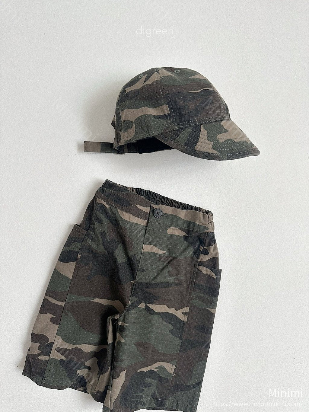 digreen Camo Cap 細節圖 4