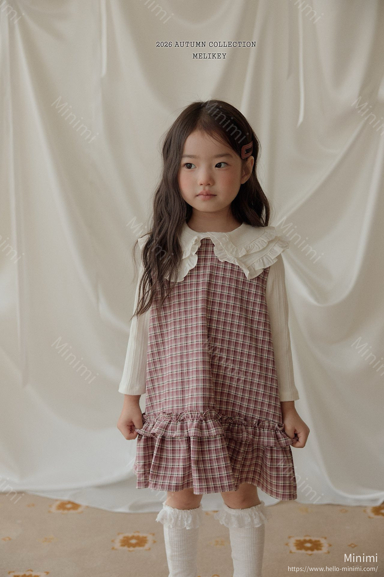 Melikey Check Frill Dress 細節圖 26