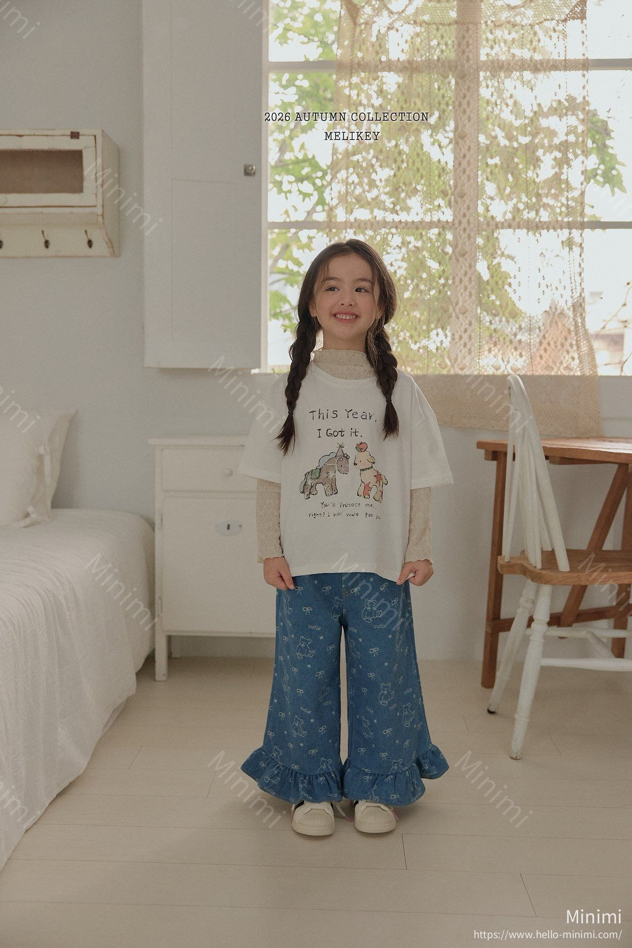 Melikey Bear Frill Jeans 細節圖 14