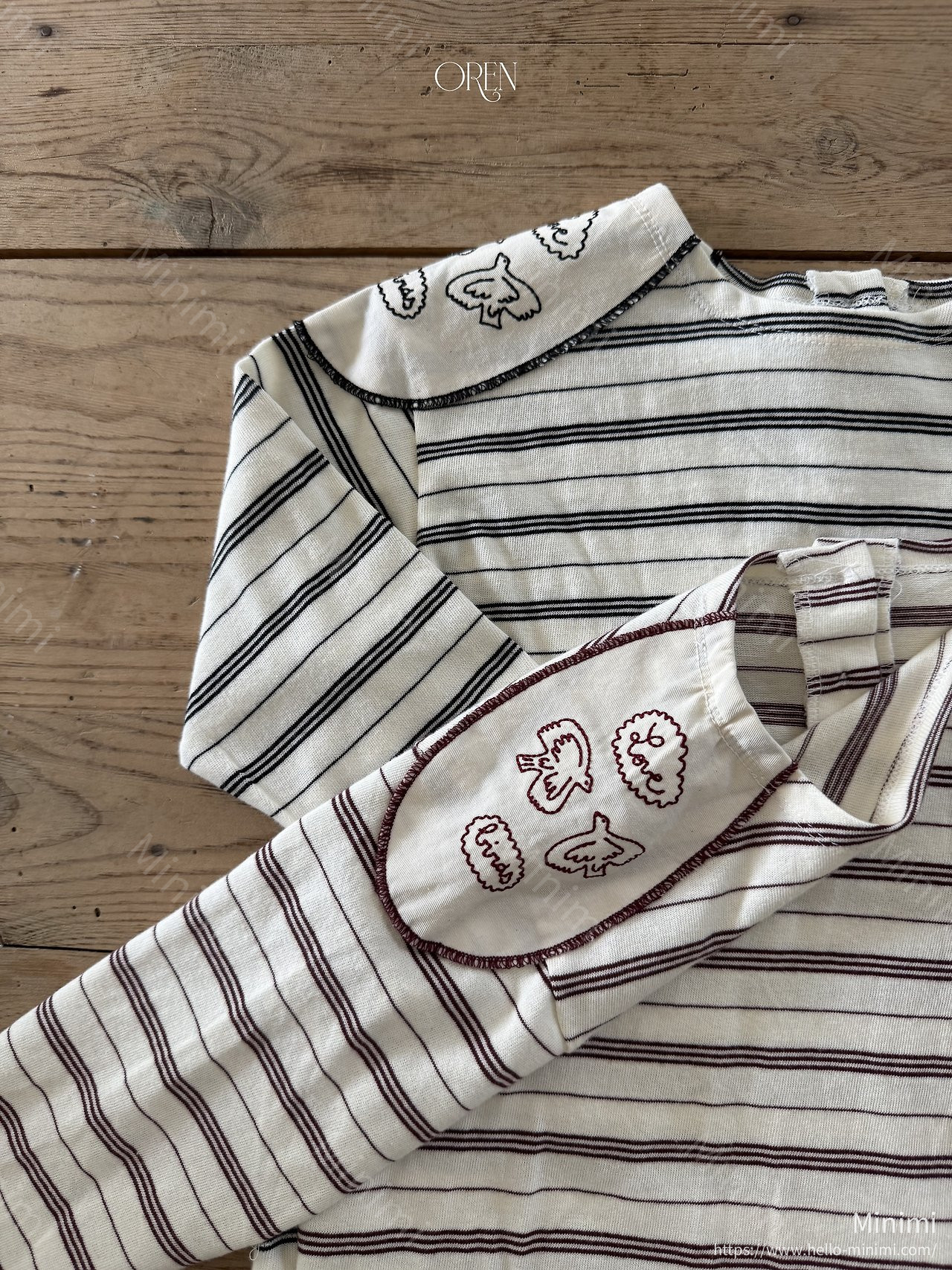 Oren Jane Stripe T-Shirt 細節圖 32