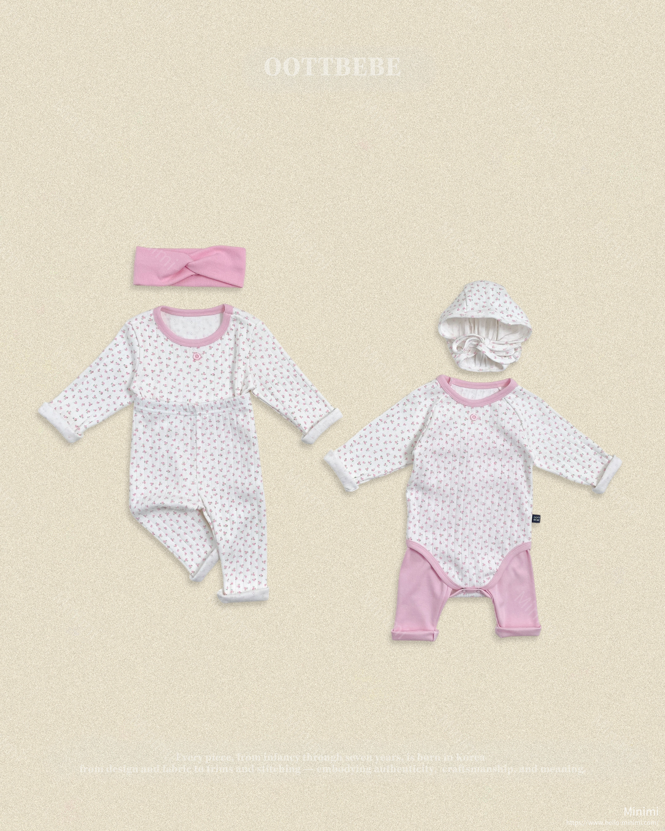 oott bebe Coco Flower Bodysuit 細節圖 6