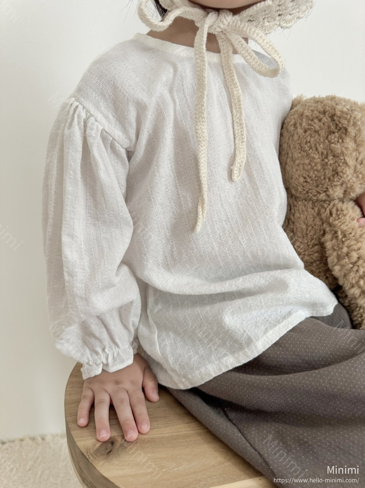 mimi-market Round Blouse 細節圖 1