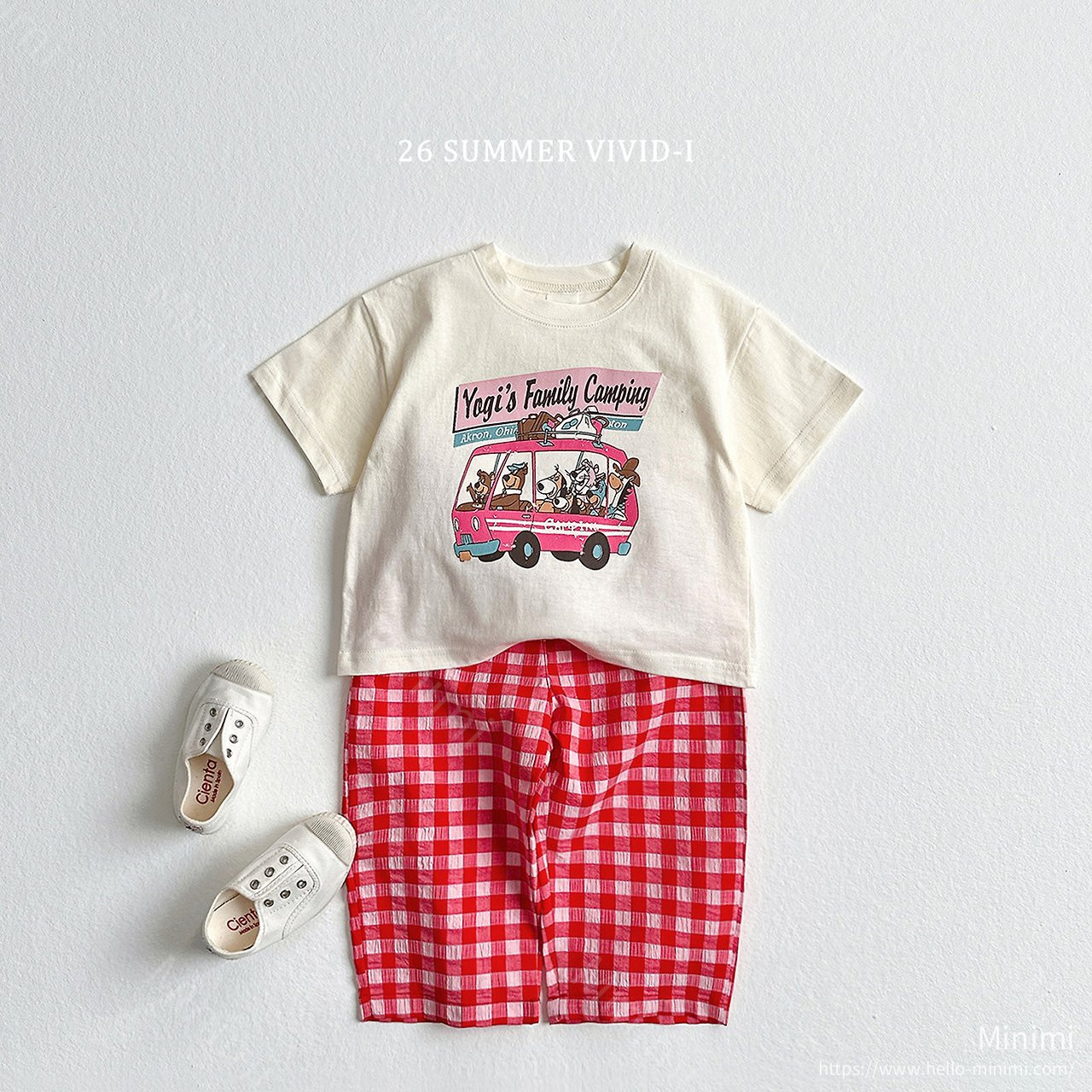 VIVID-I Vintage Camping T-Shirt 細節圖 14
