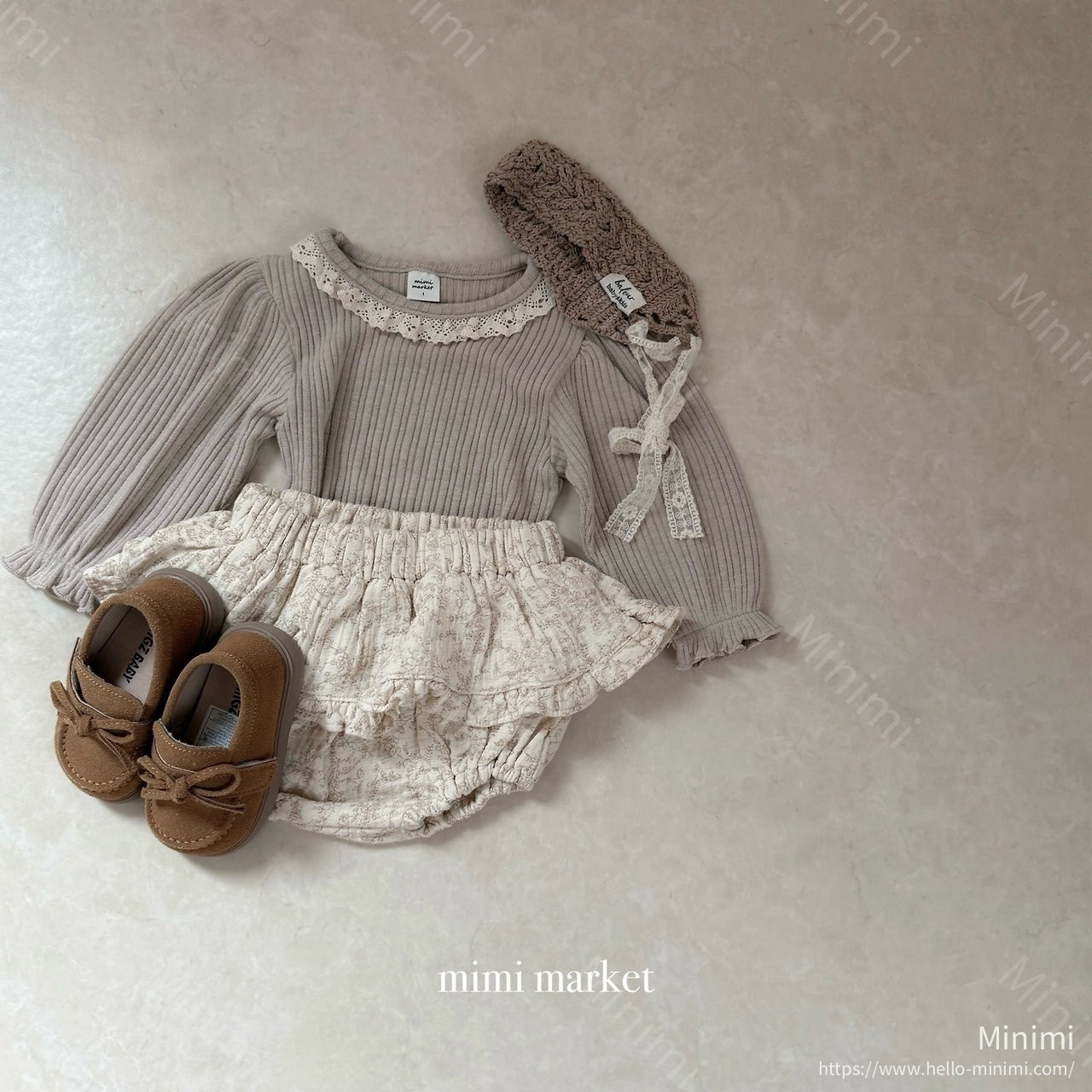 mimi-market Puff Torsion Collar 細節圖 11