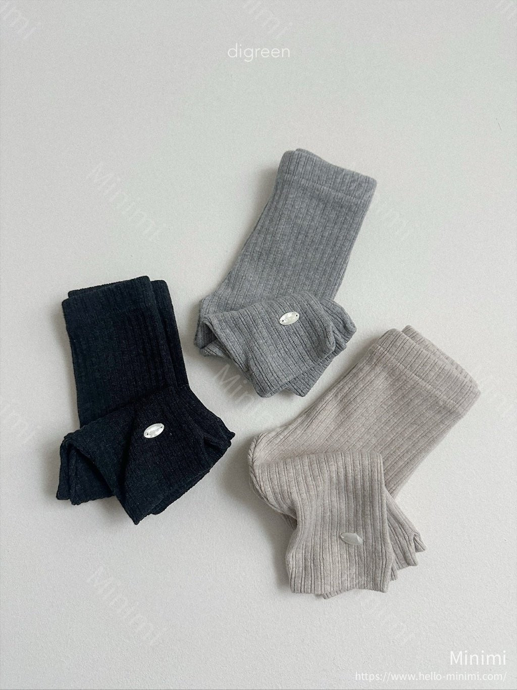 digreen Rib Capri Leggings 細節圖 1
