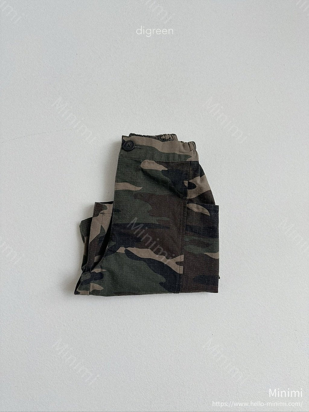 digreen Camo Bermuda 細節圖 4
